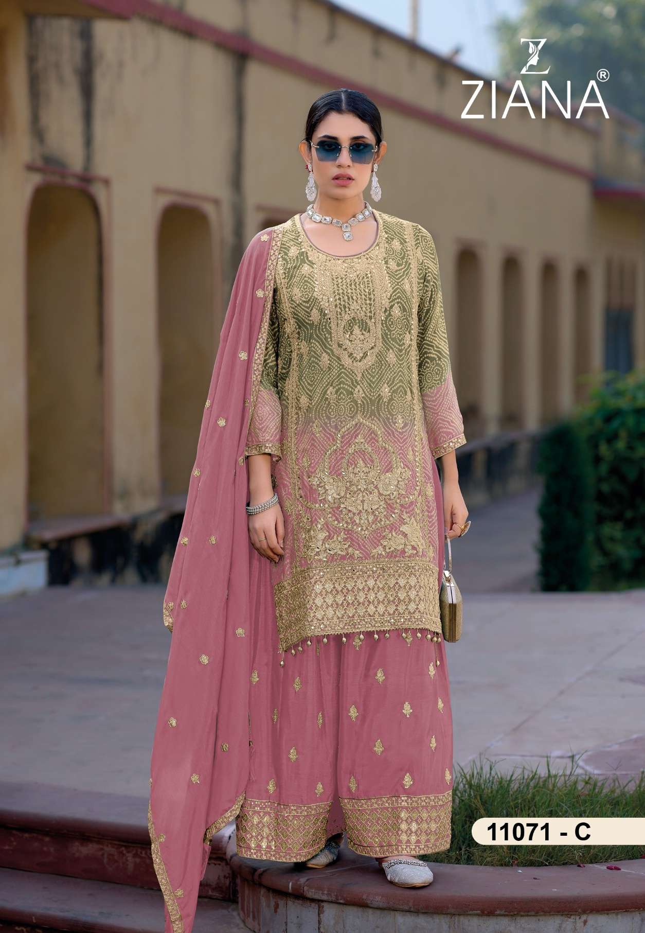 ZIANA sarara suit collection manufacturer surat 
