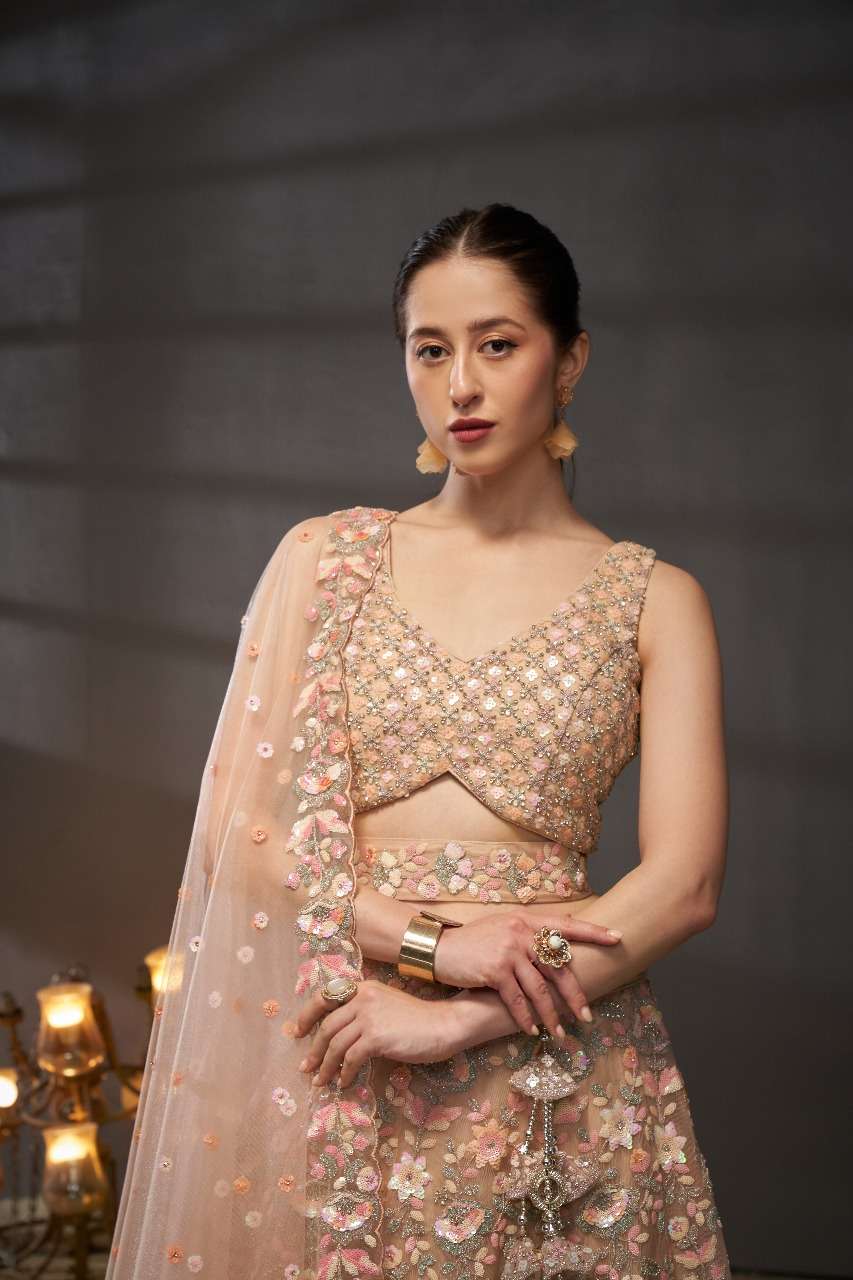 Adorn Craft 5778 colour full net Lehenga Choli Dupatta Set collection manufacturer surat 