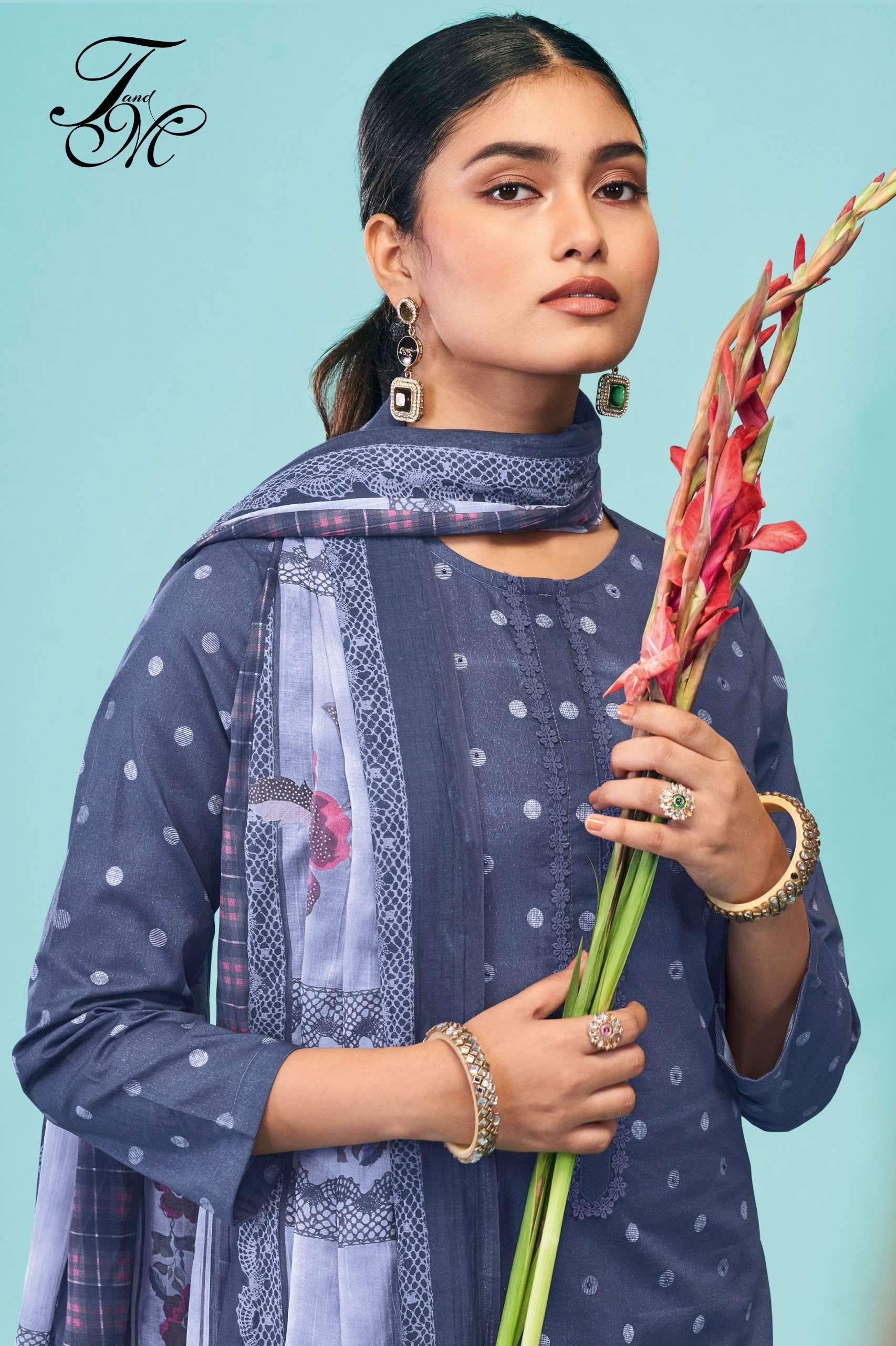 AMRIT by T M PURE COTTON suit collection manufacturer surat 