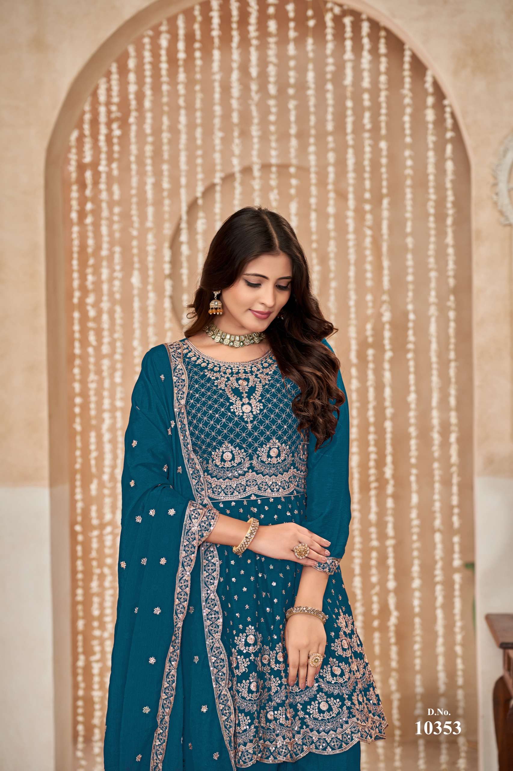 Anju baa VOL 35 by anjuba CHINON suit collection anjuba CHINON suit collectionmanufacturer surat 