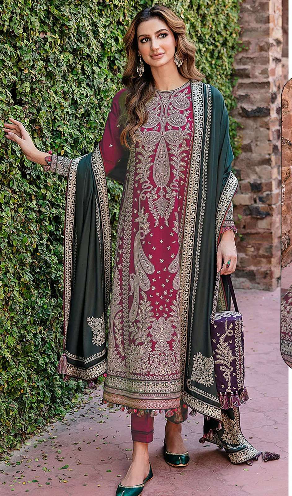 Design number 5021 by RUNGREZ Faux Georgette suit collection manufacturer surat 