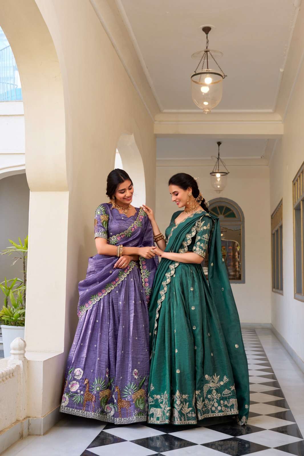 Heenal Shine Queen like fanc Wedding Collection lehenga choli collection manufacturer surat 