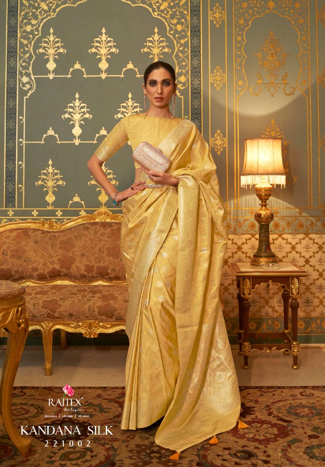 KANDANA SILK by RAJTEX SILK SAREES collection manufacturer surat 