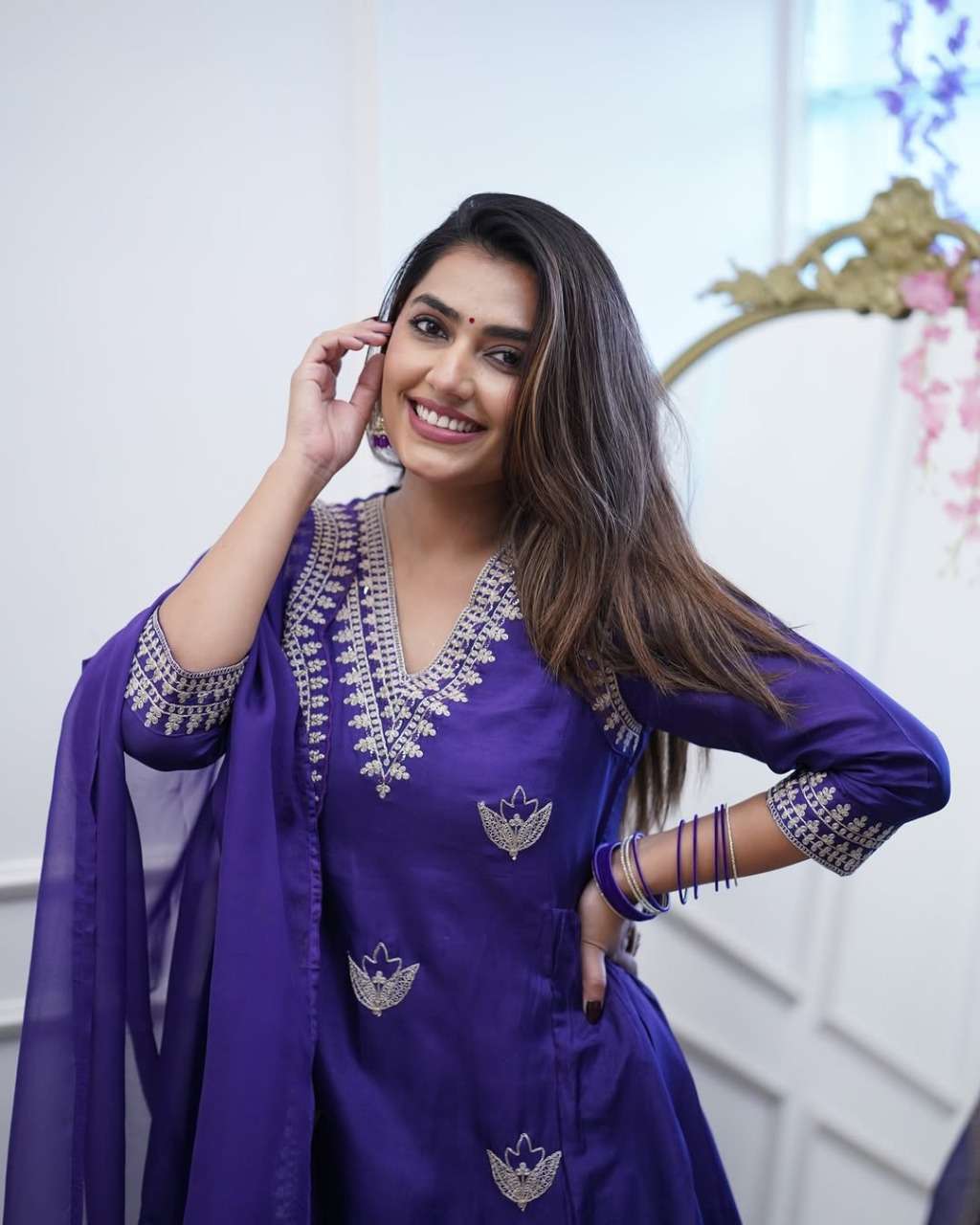 Kavita Chanderi kurti collection manufacturer surat 