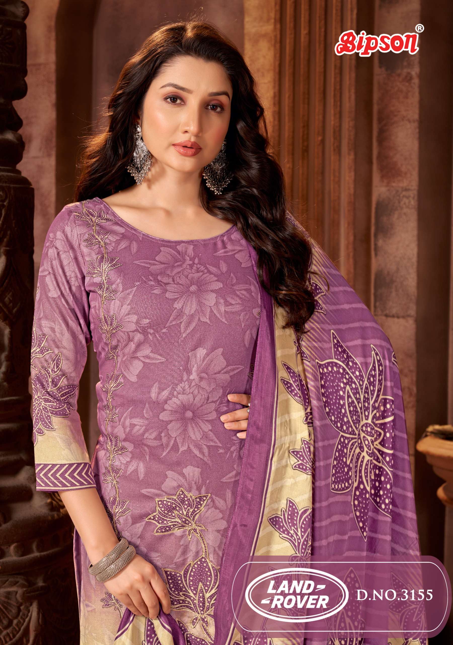 LAND ROVER  3155 by BIPSON Pure Viscose Suit collection manufacturer surat 