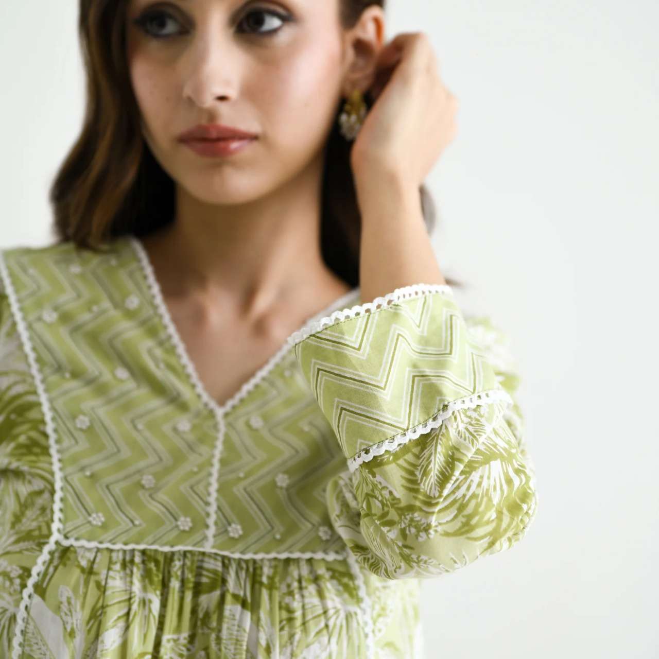 Moti Rayon Slub kurti collection manufacturer surat 