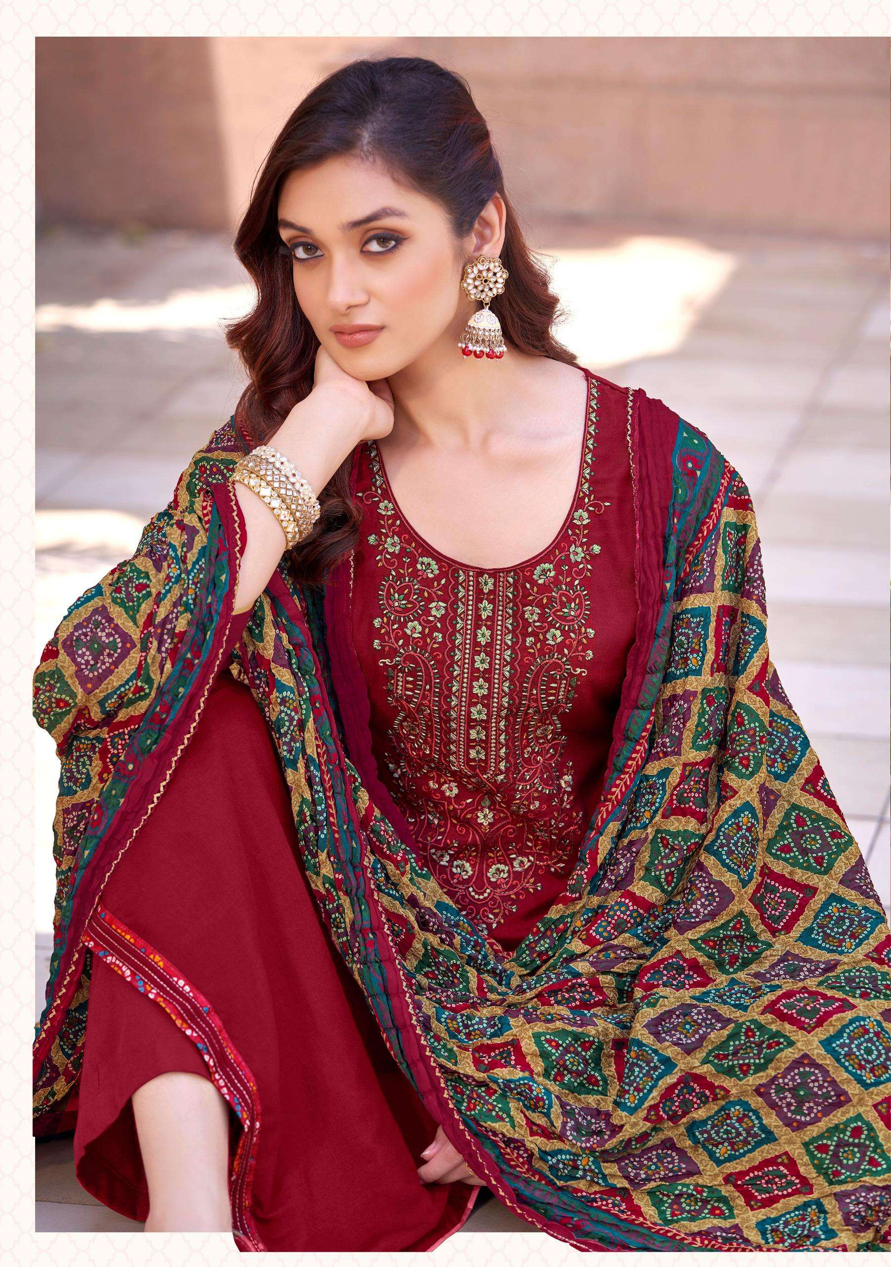 NIGAAR 34 by alok suit  Pure Reyon suit collection manufacturer surat 