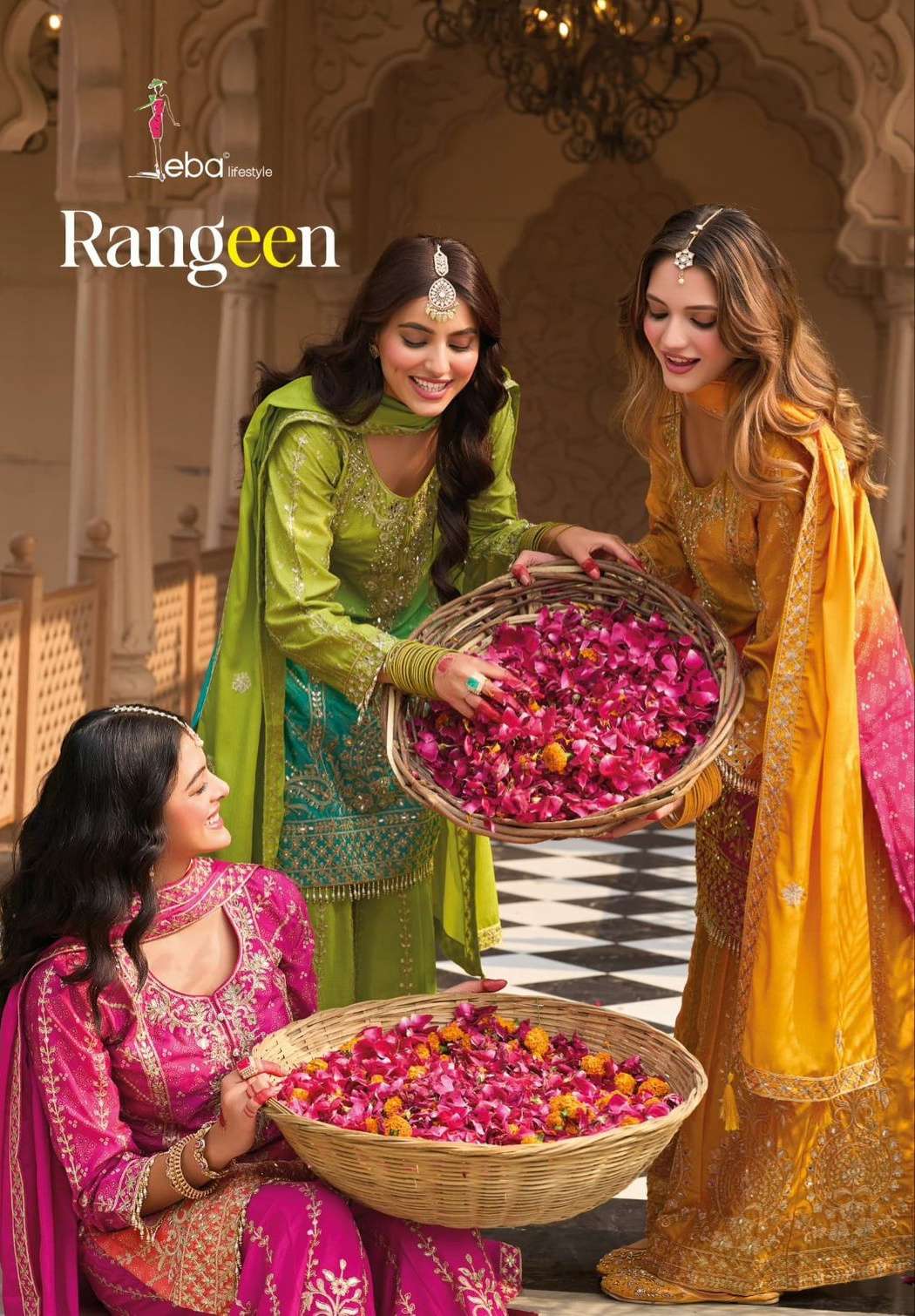 RANGEEN by eba lifestyle hevey Chinon Chinon suit collection manufacturer surat 