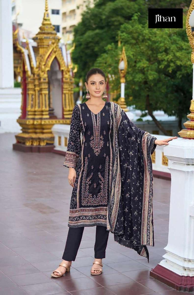 SAHNAZ SELF by JIHAN Fancy suit collection manufacturer surat