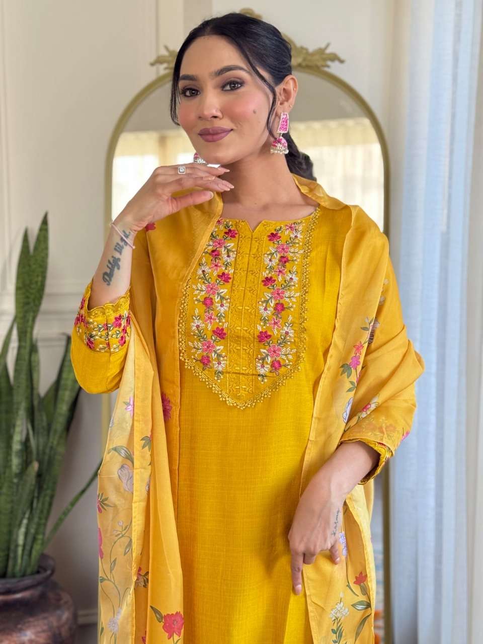 SAYLEE GADHWAL SILK Suit collection manufacturer surat 