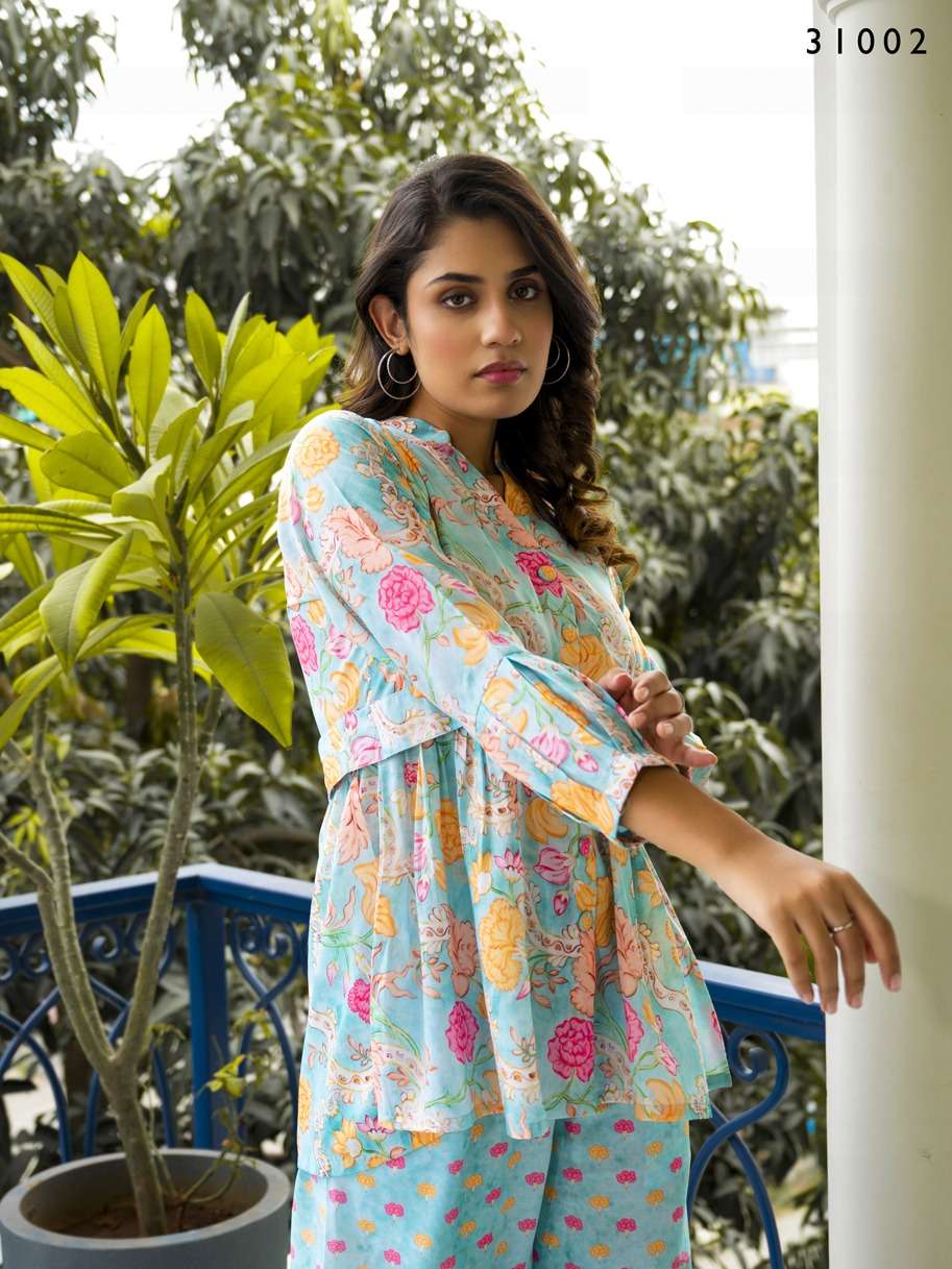 Stylishta  Manrooh Coord Set kurti Collection Manufacturer surat 