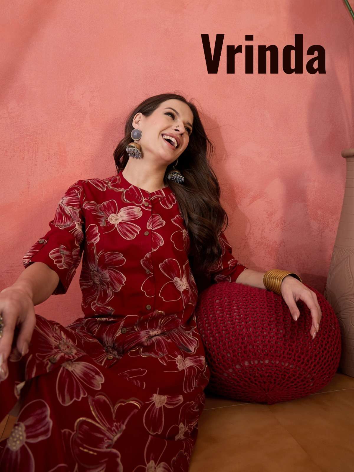 Vrinda pure cotton kurti collection manufacturer surat 