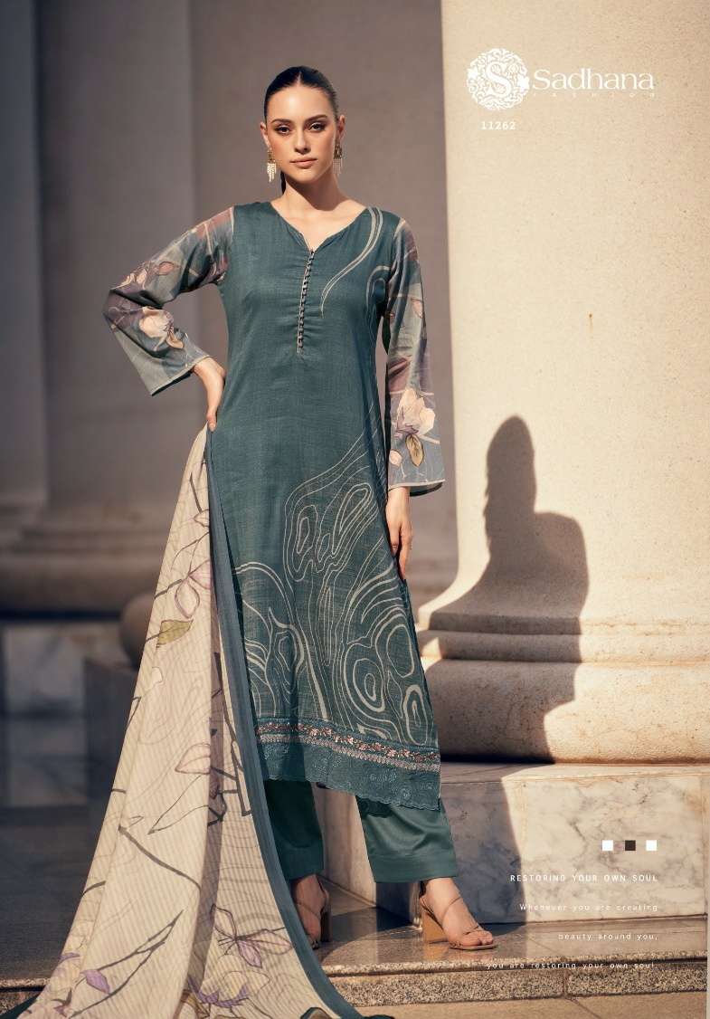 ZAYAN by SADHANA FASHION PURE JAAM COTTON suit collection manufacturer surat 