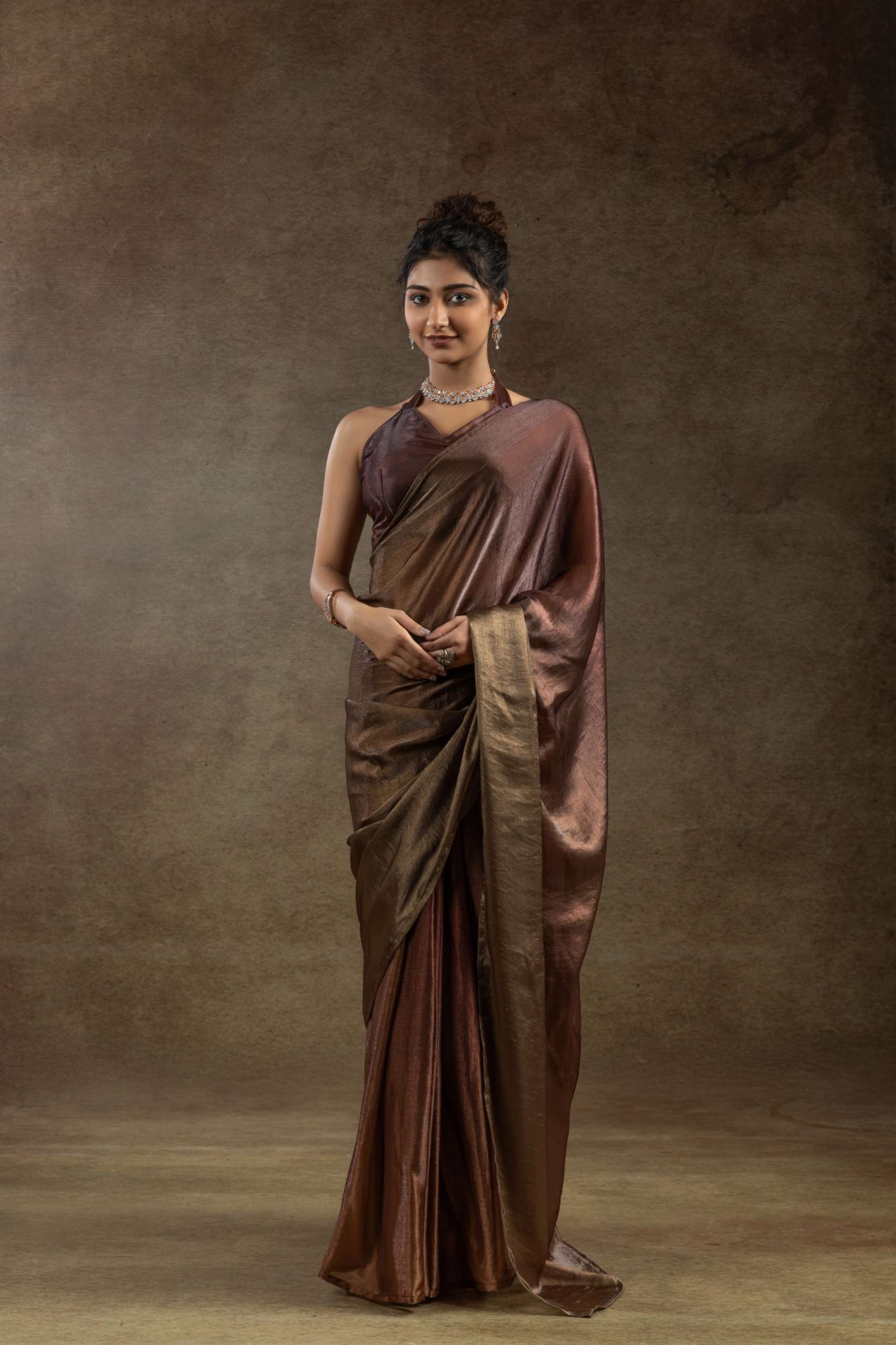 106A TO 106D by Akshaya Satin silk saree collection manufacturer surat 