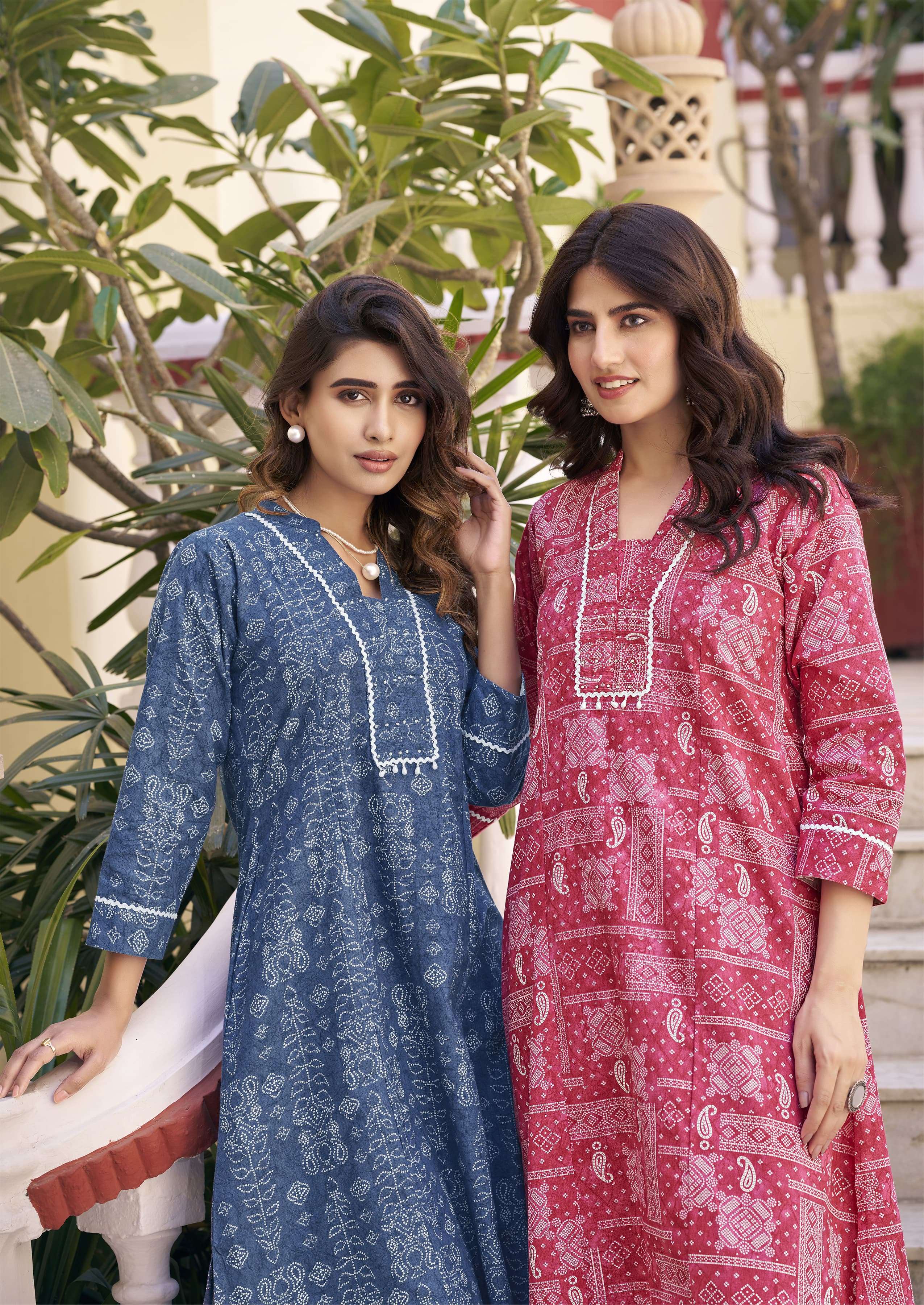 ANERI by WOODEE CO ORD SET cotton flex kurti collection manufacturer surat 