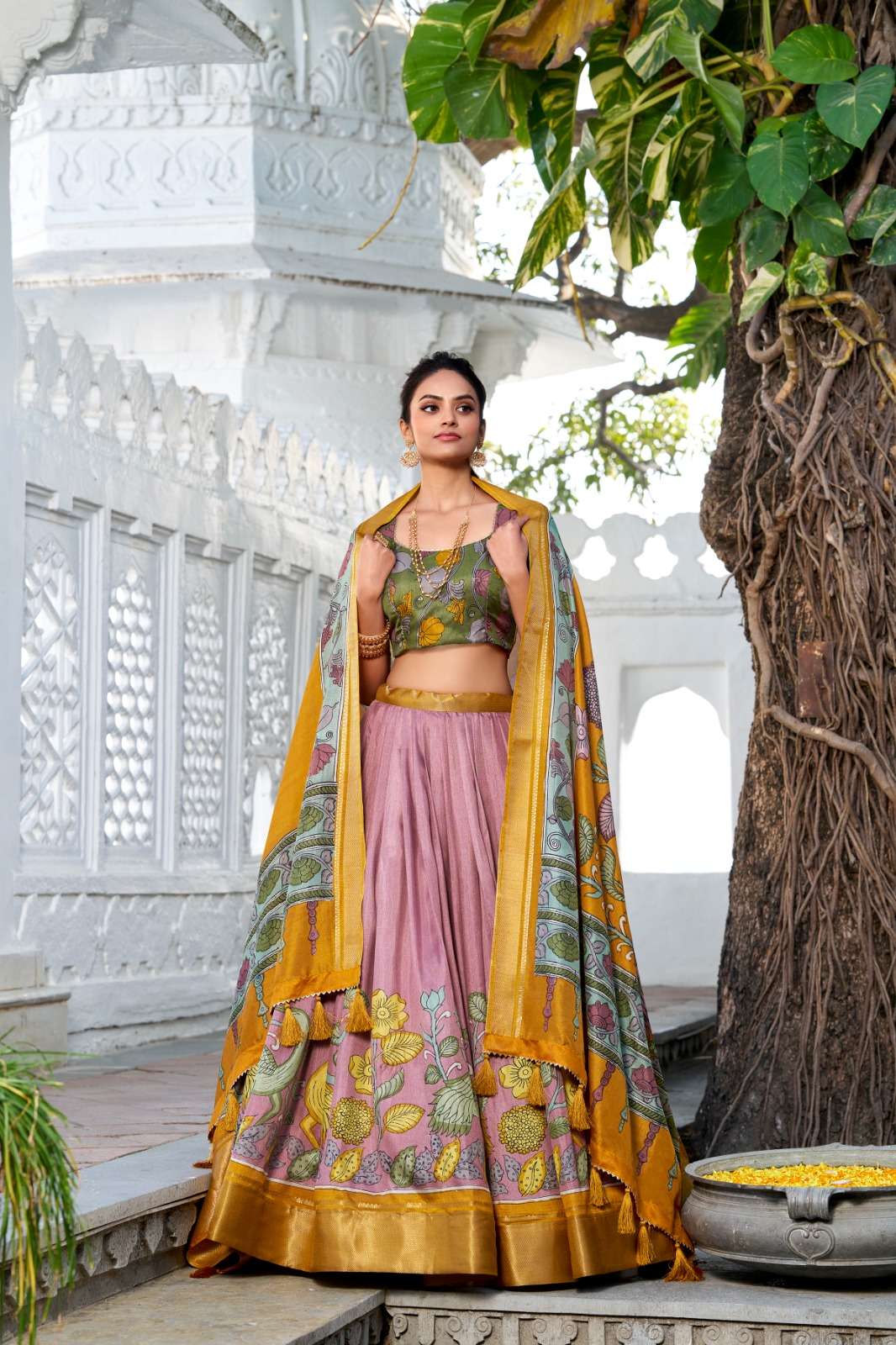 Anusha Dola Silk Lehenga Choli Collection manufacturer surat 