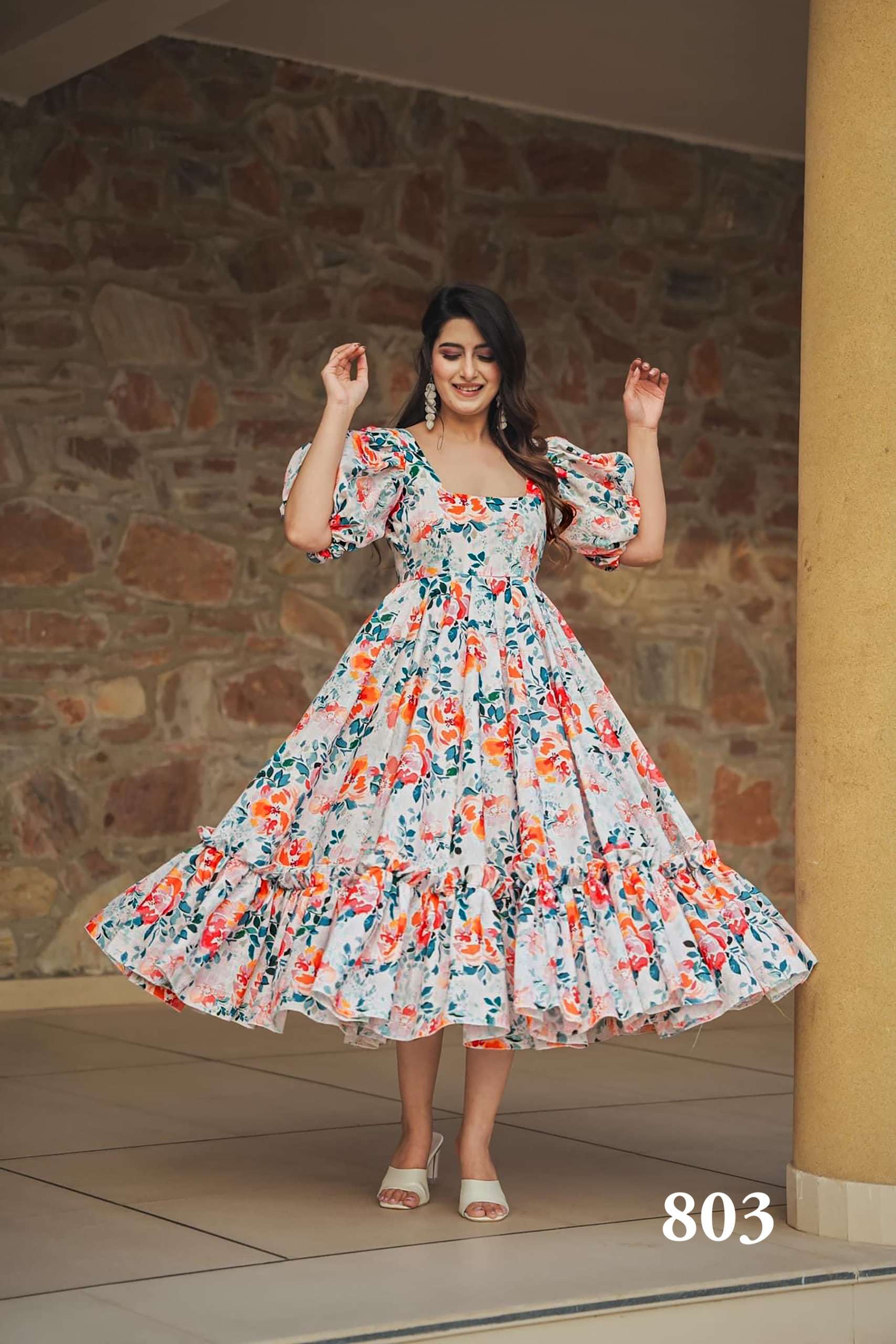 Clora vol 8 design 801 to 806 beautiful Heavy Rayon kurti collection manufacturer surat 