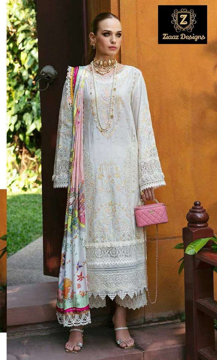 Code 613 by Ziaaz Design Rayon suit collection manufacturer surat 