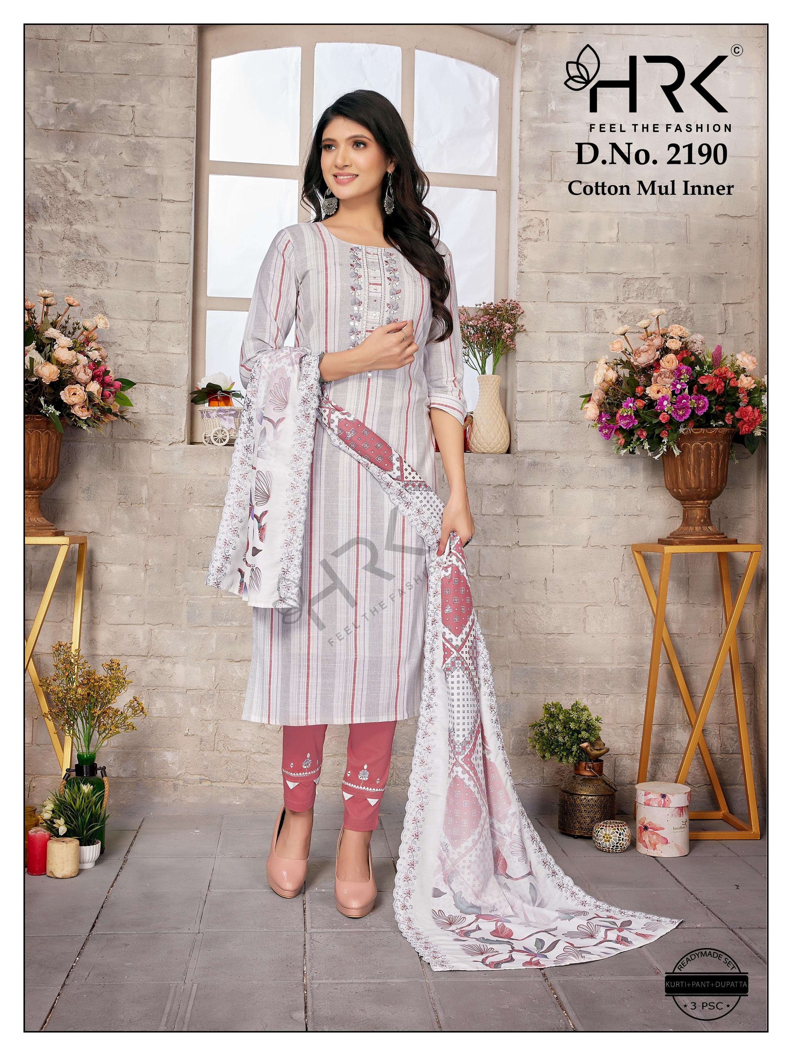 D no 2190 by HRK kurti collection manufacturer surat 