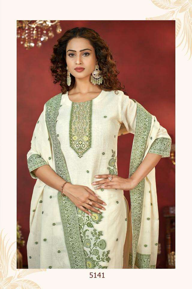 D no 5141 To 5146 Pure Cotton kurti collection manufacturer surat 