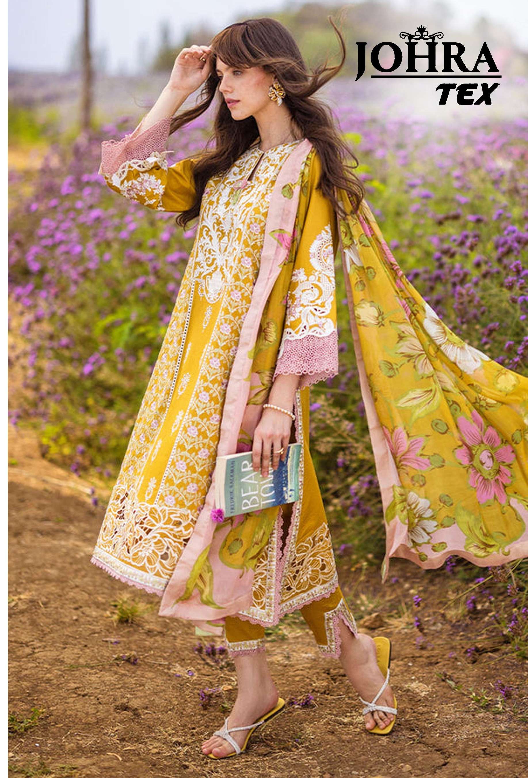 D NO JT 166 by JOHRA TEX suit collection manufacturer surat 
