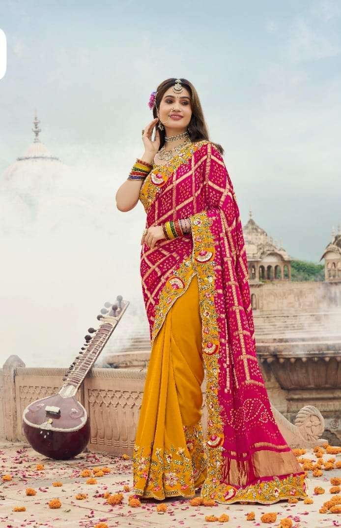 Desi Luk Savitri Vol 5 Silk saree collection manufacturer surat 