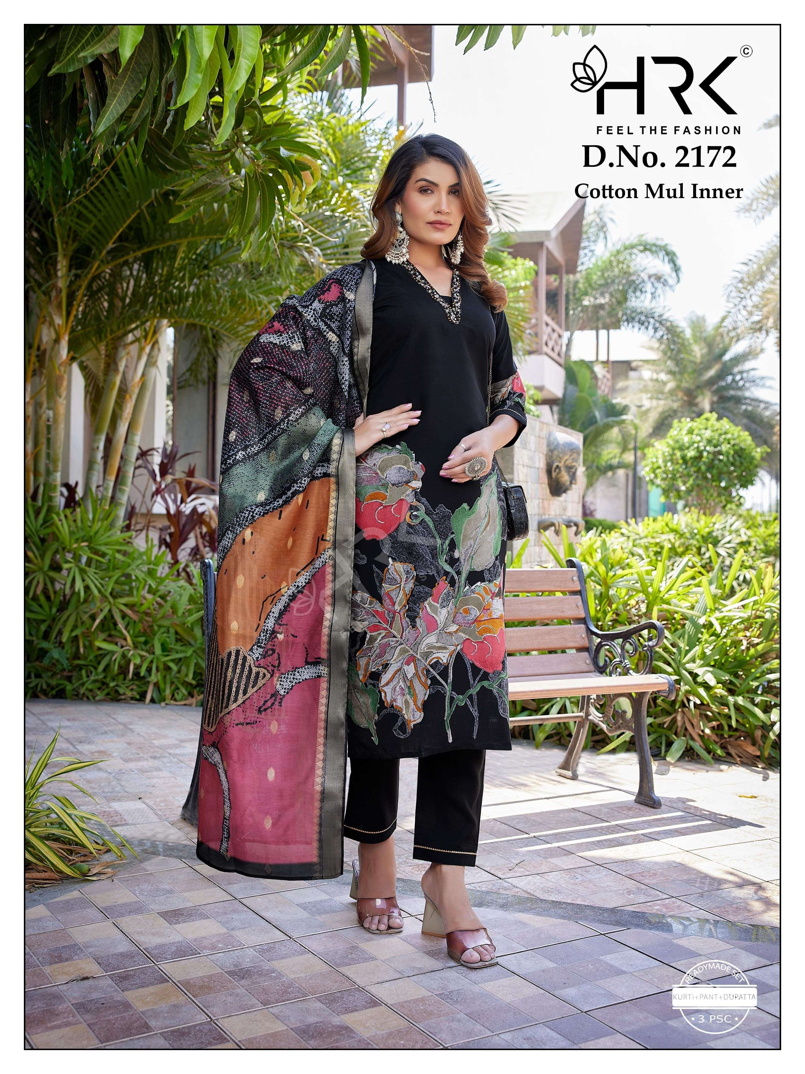 Dno 2172 by HRK Print kurti collection manufacturer surat 
