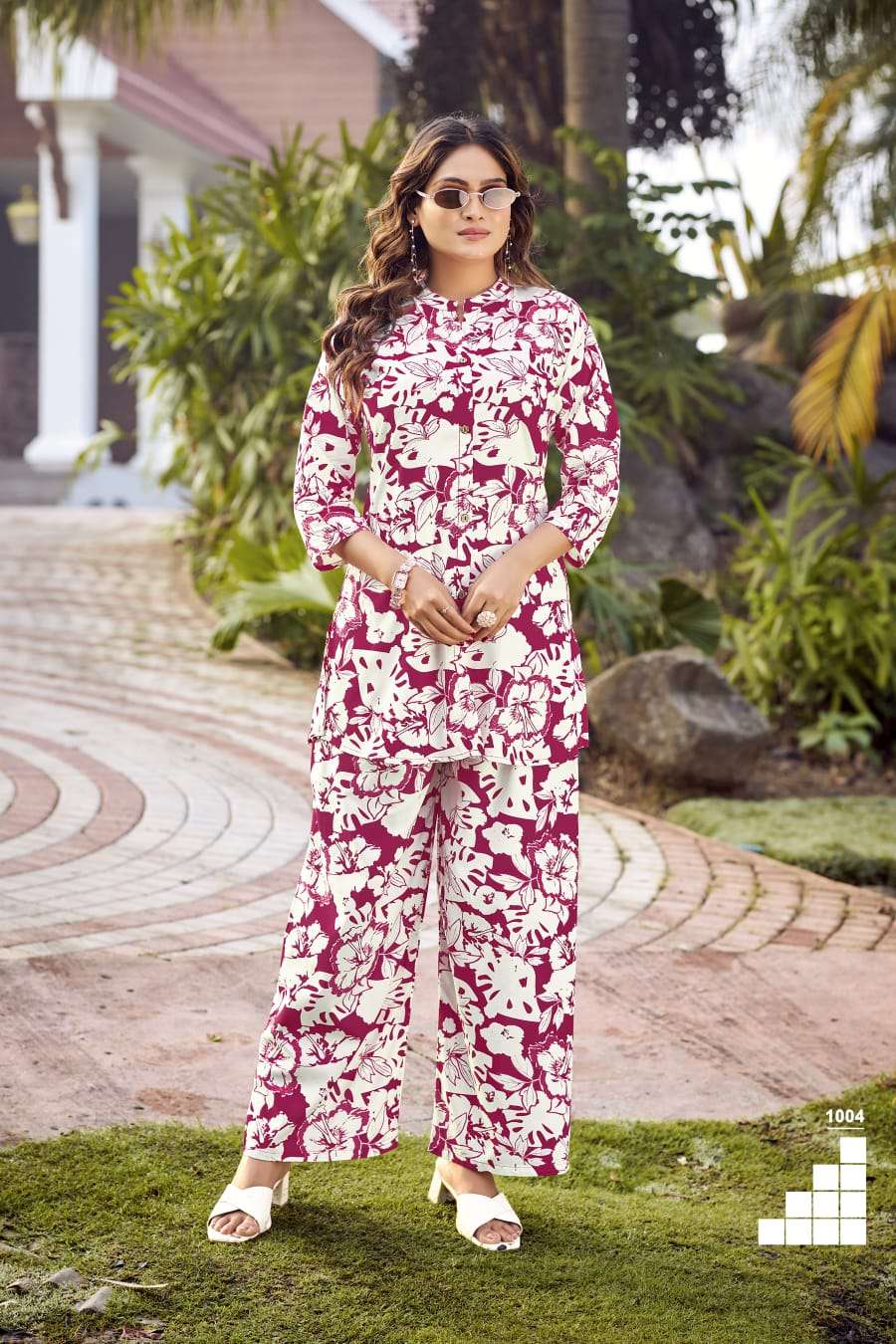 FASHION BEATS Vol 10 By TIPS TOPS Reyon Print CO ORD SET kurti collection manufacturer surat 