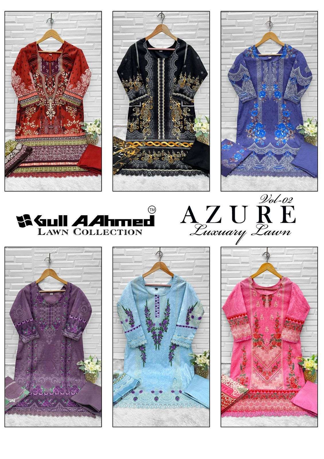 GULAHMED AZURE READYMADE kurti collection manufacturer surat 