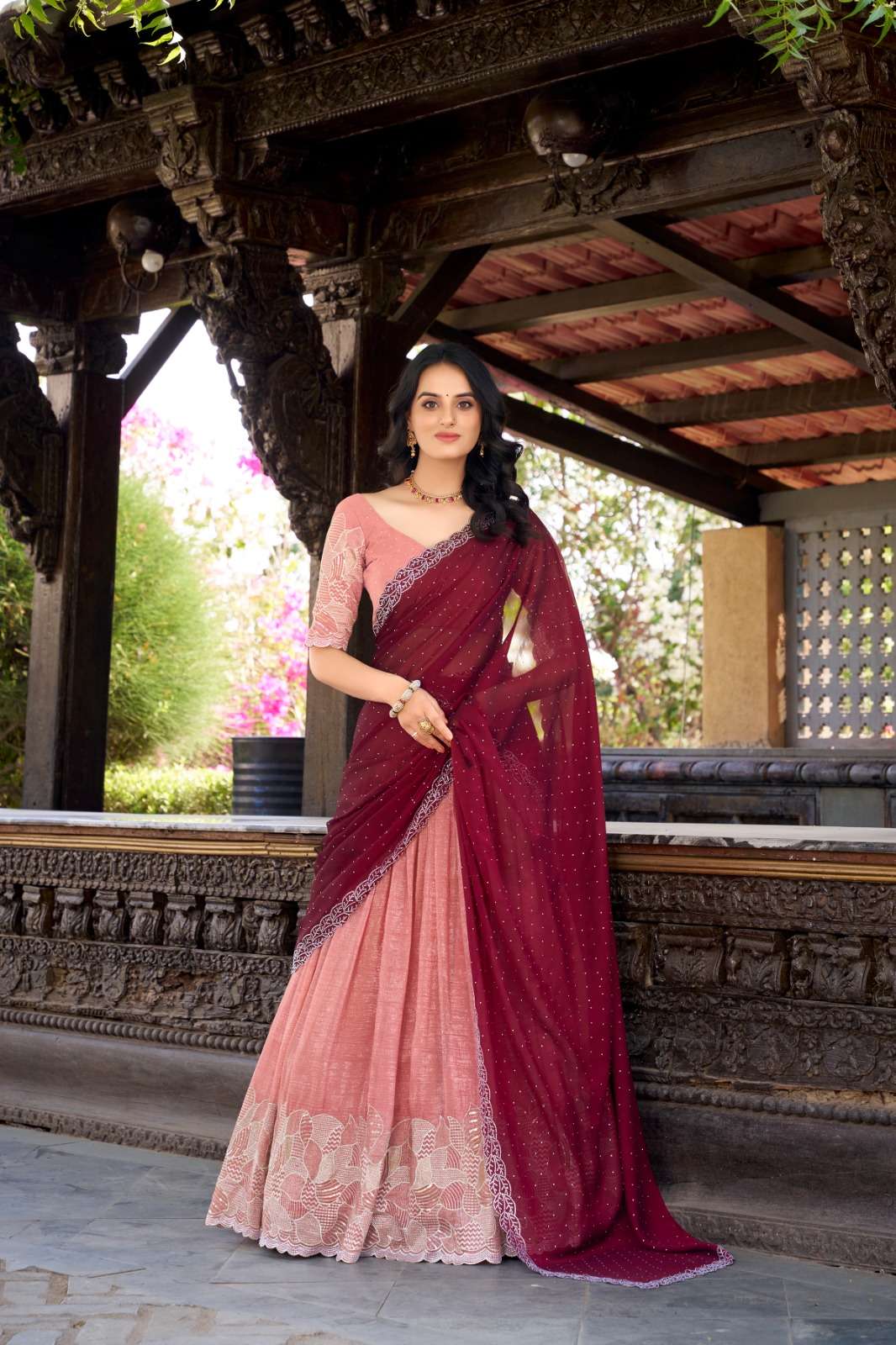 Hotfix love with glossy twist Silver Glosy Wedding lehenga Collection manufacturer surat     