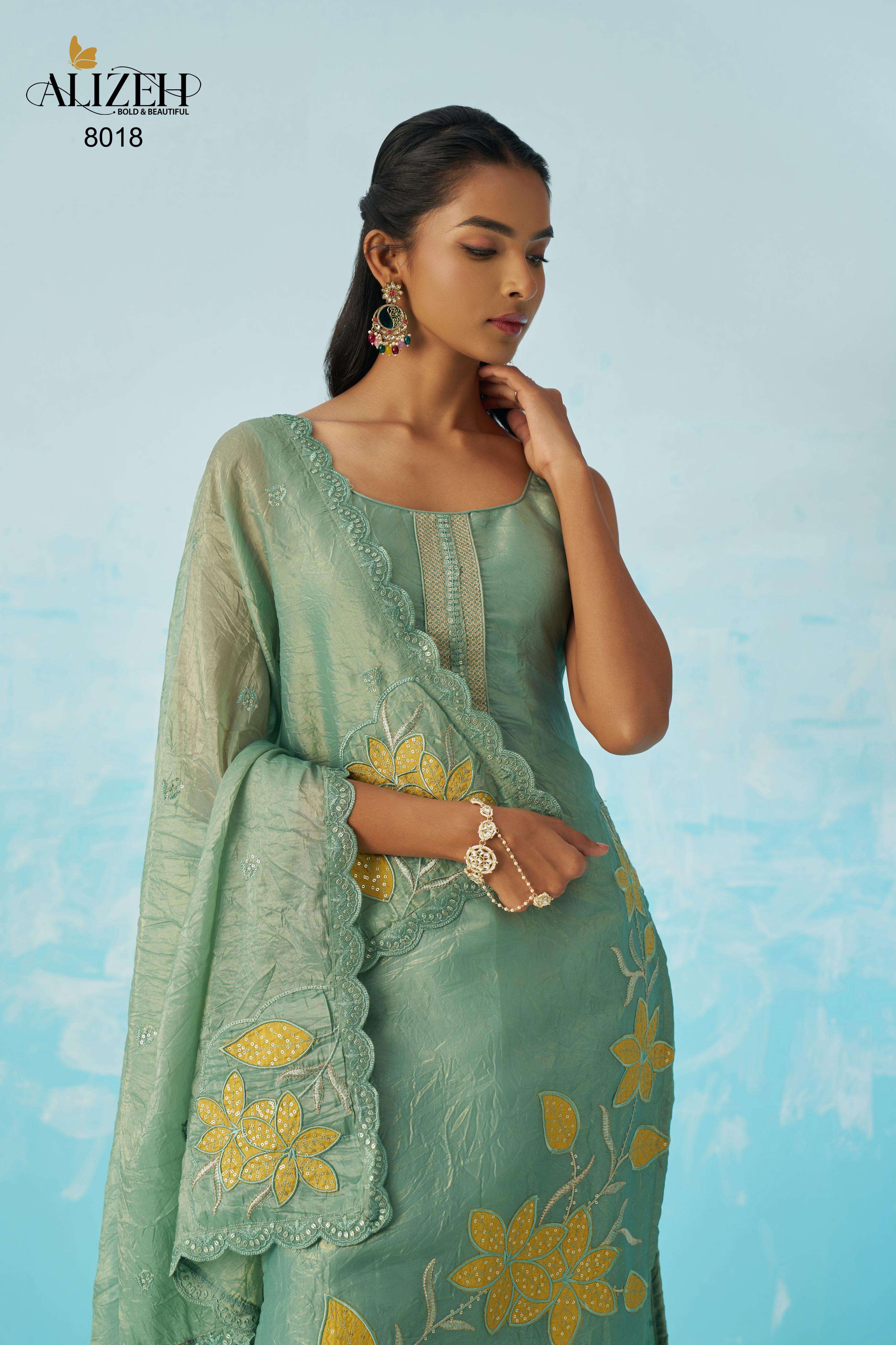 JASMINE by ALIZEH  Fancy crush kurti collection manufacturer surat 