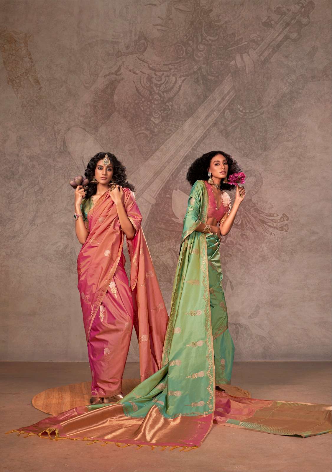 KIRTAN by RAJTEX WEAVING SILK saree collection manufacturer surat 