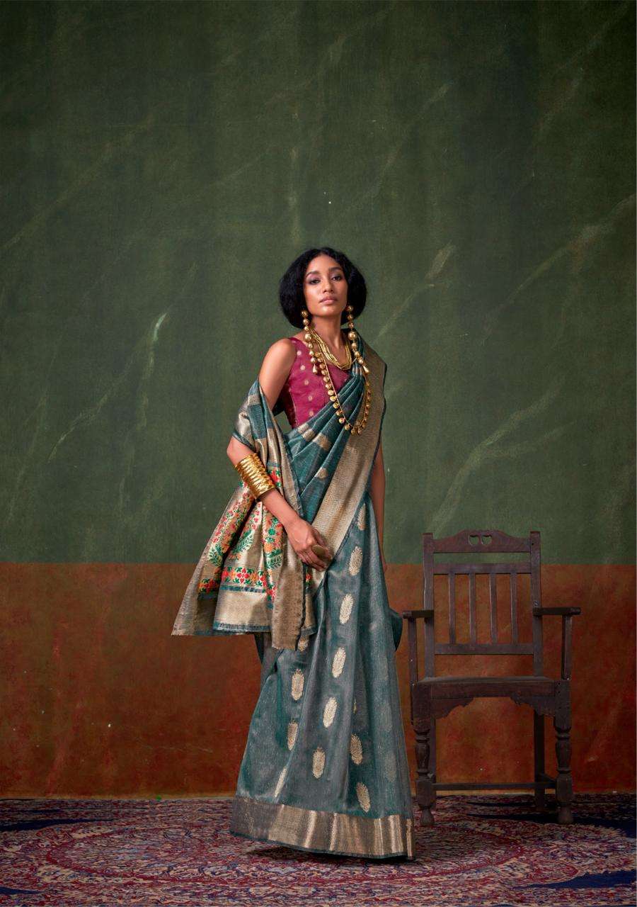 KORRA SIGNATURE by RAJTEX PAITHANI saree collection manufacturer surat