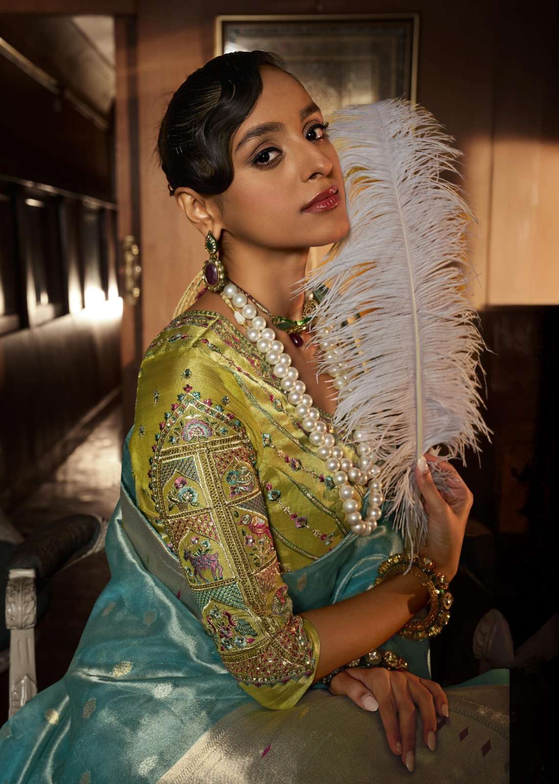 Koski by Kira Paithani saree collection manufacturer surat