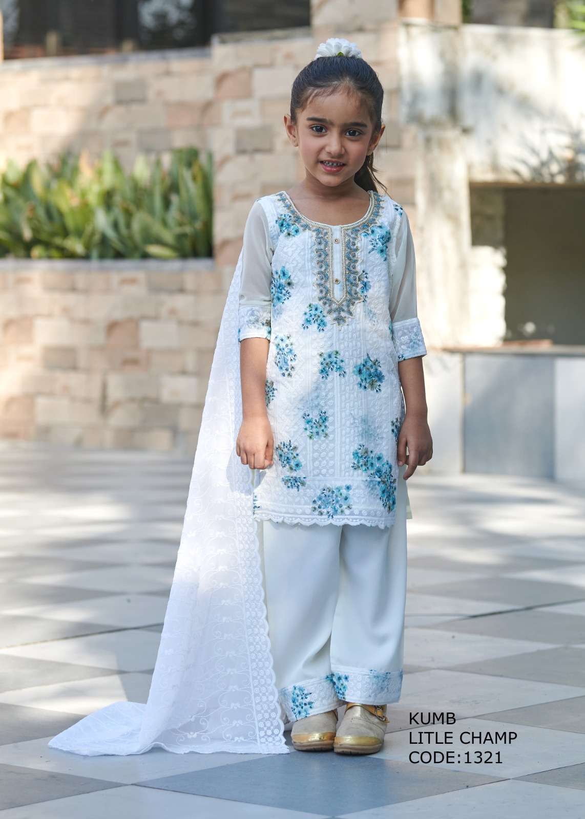 KUMB SOFTY TOP DIGITAL BABY GEORGETTE SHIFFLI Suit collection manufacturer surat 