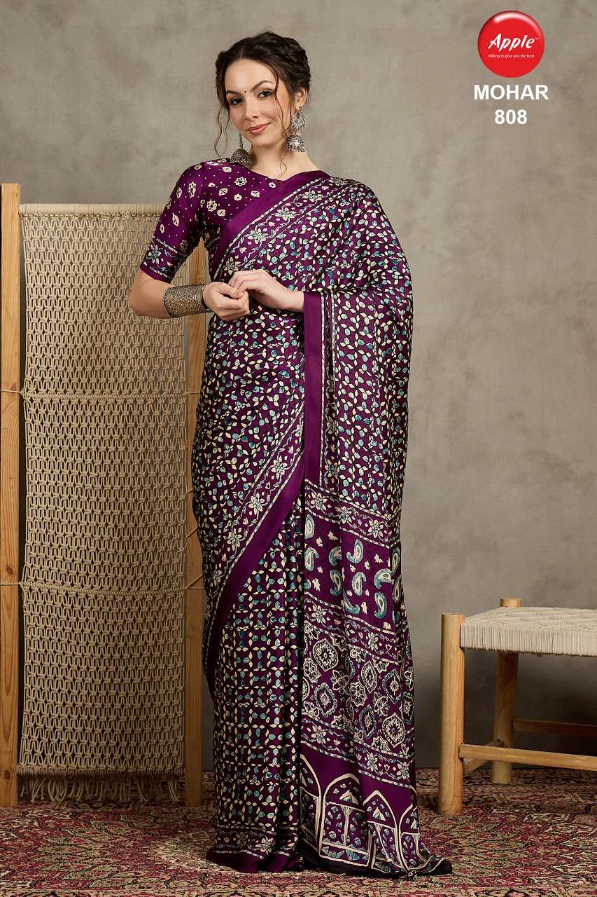 Mohar Vol 8 Gajji sartin Saree collection manufacturer surat 