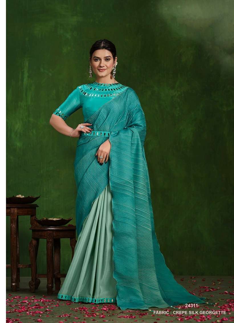 MOHMANTHAN 24300 SERIES RANJHANA by MAHOTSAV silk saree collection manufacturer surat 