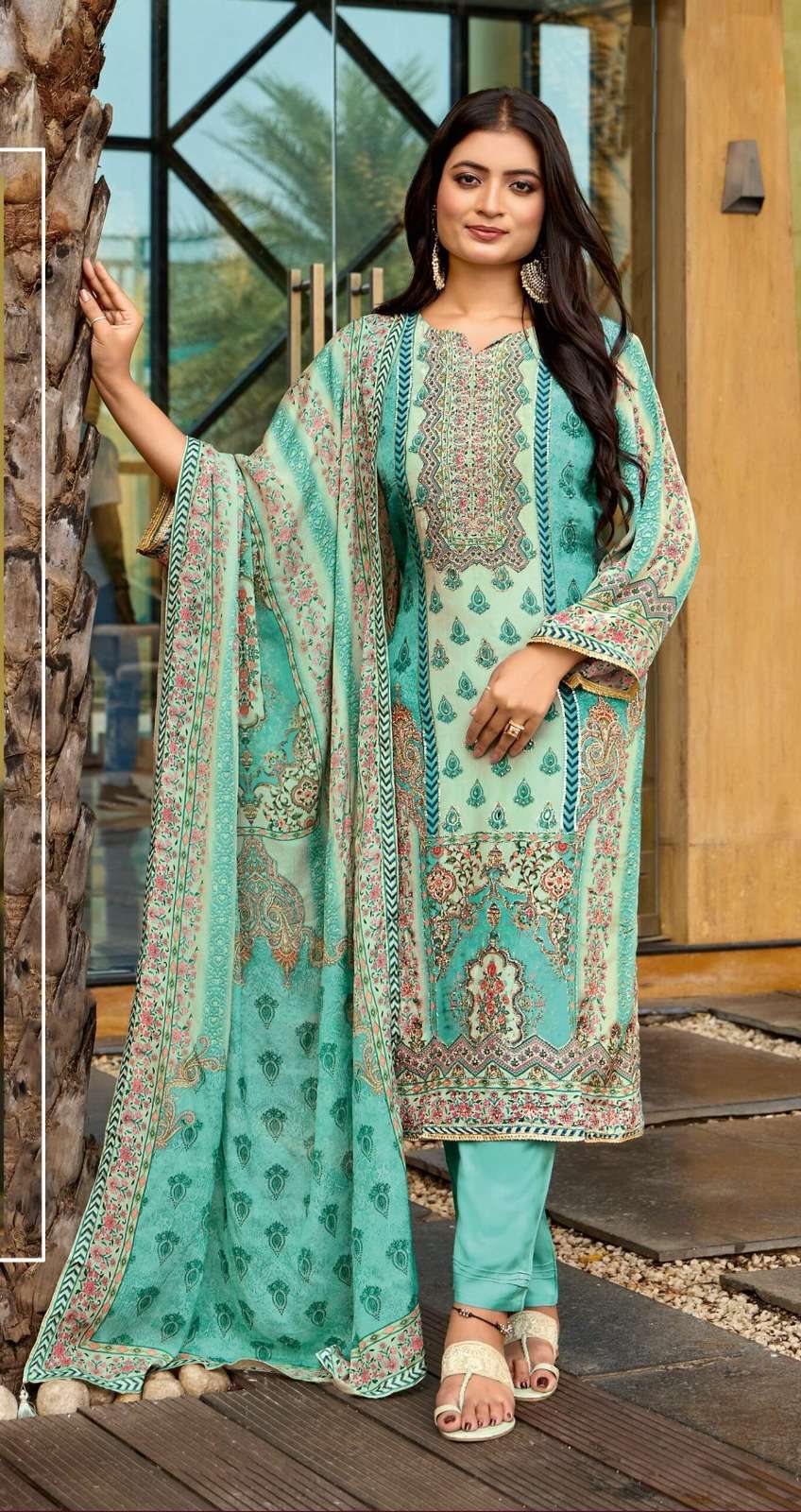 ROSEMEEN D NO 1937 By FEPIC CRAPE suit collection manufacturer surat 