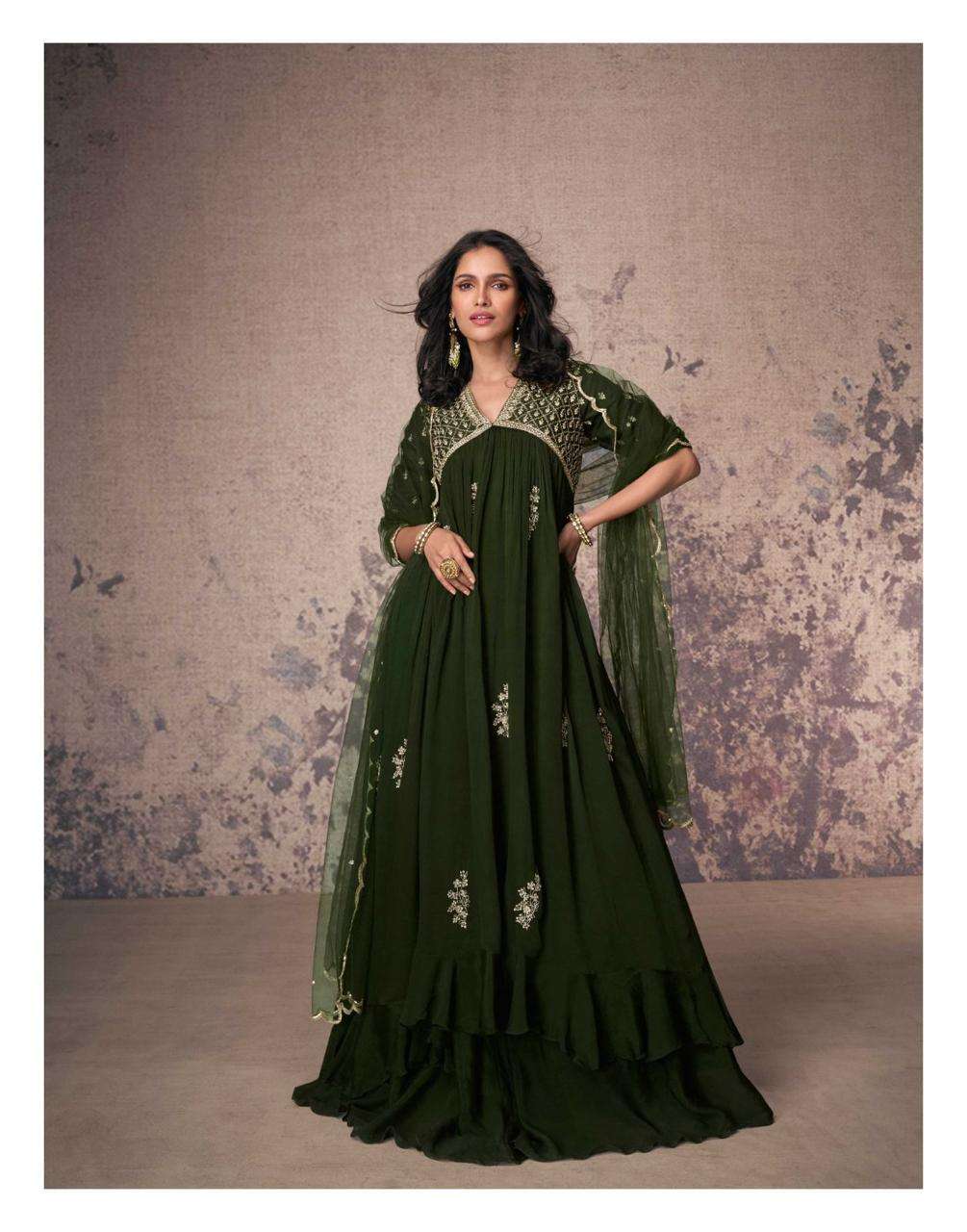 Sayuri Designer Stock Clearance Sale Gown collection manufacturer surat 