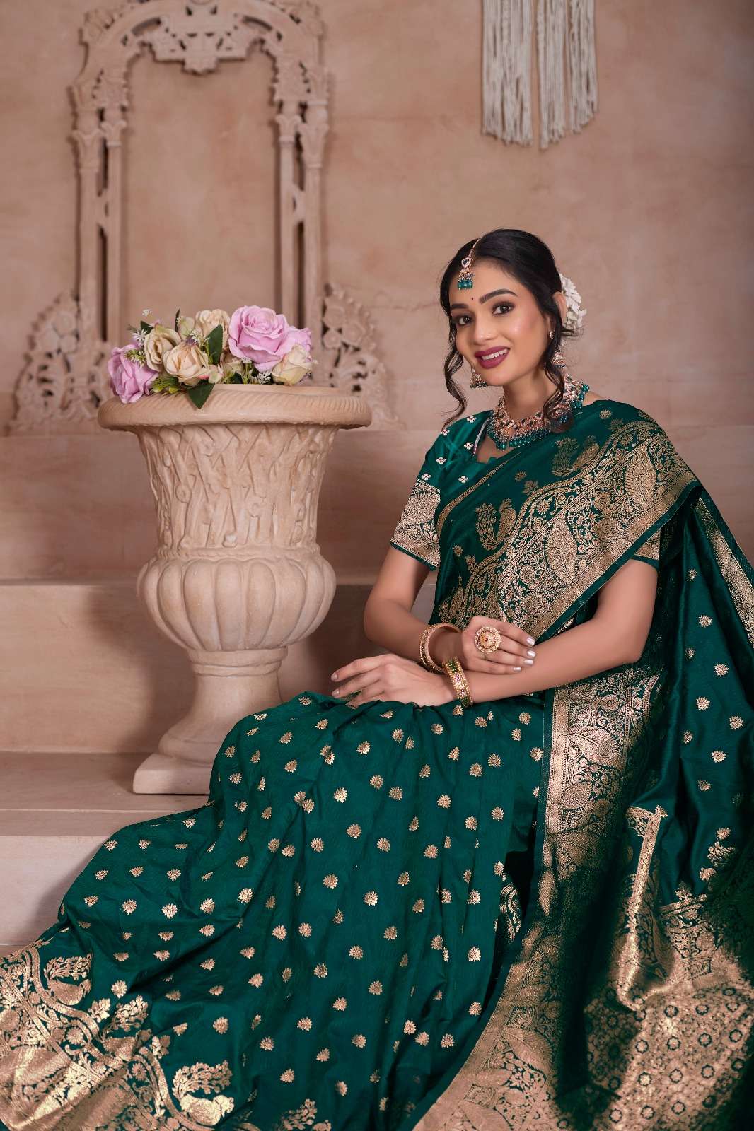 9746 series Soft Silk saree collection manufacturer surat 