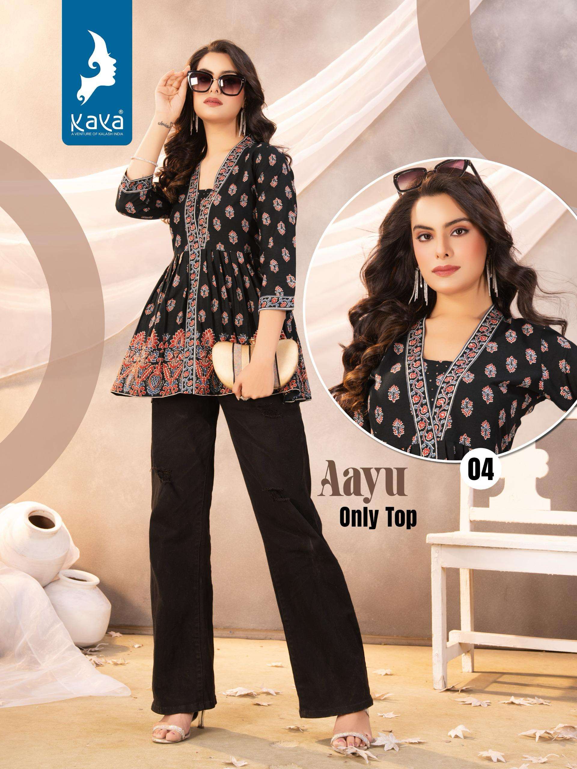 AAYU by kaya kurti collection manufacturer surat 