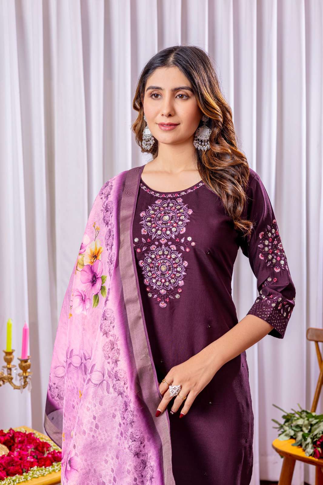 AL 111 Viscose Silk kurti collection manufacturer surat 