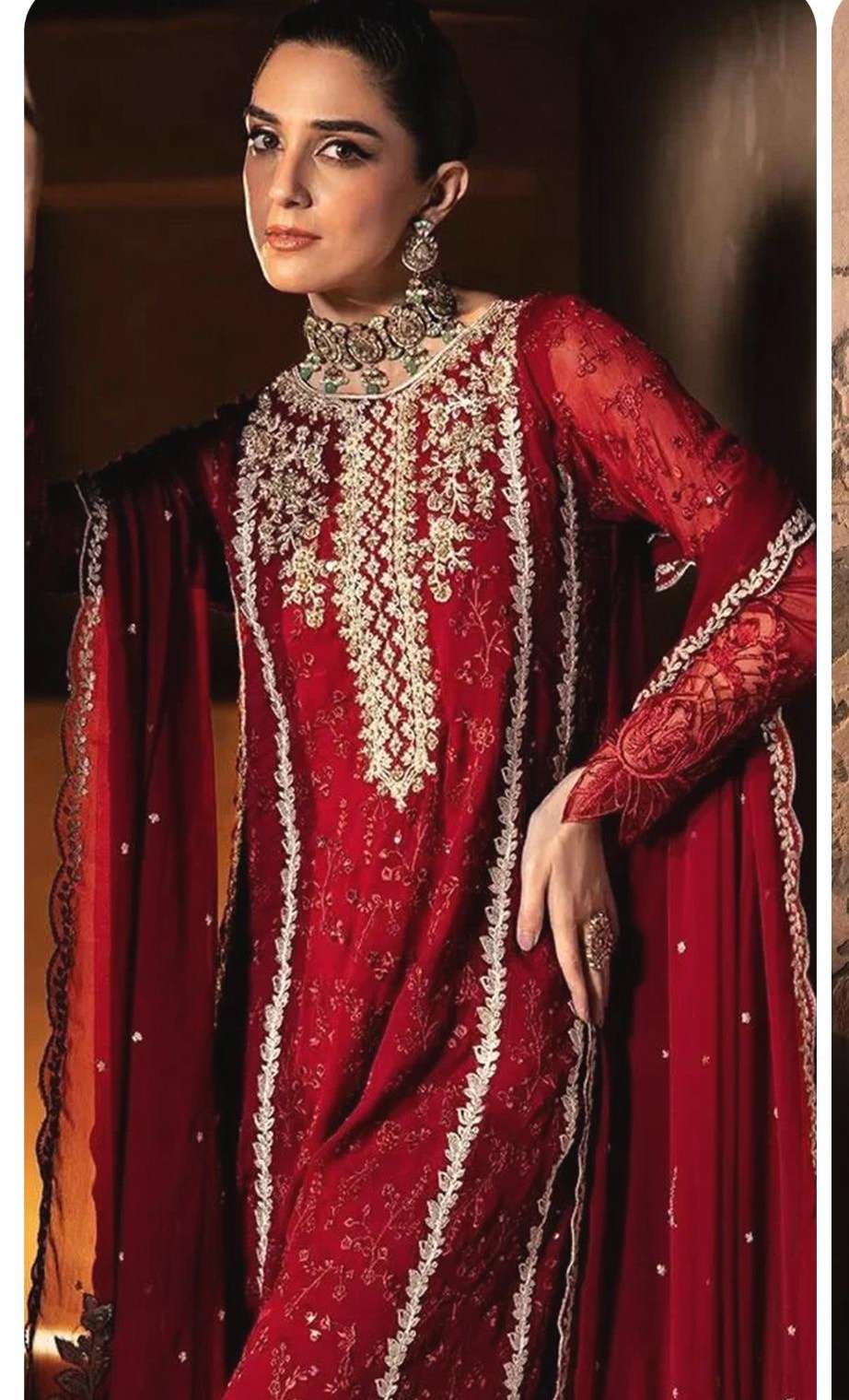 ALAYA VOL 4  D NO 1033 1034 1035 By SAJIDA GEORGETTE suit collection manufacturer surat 