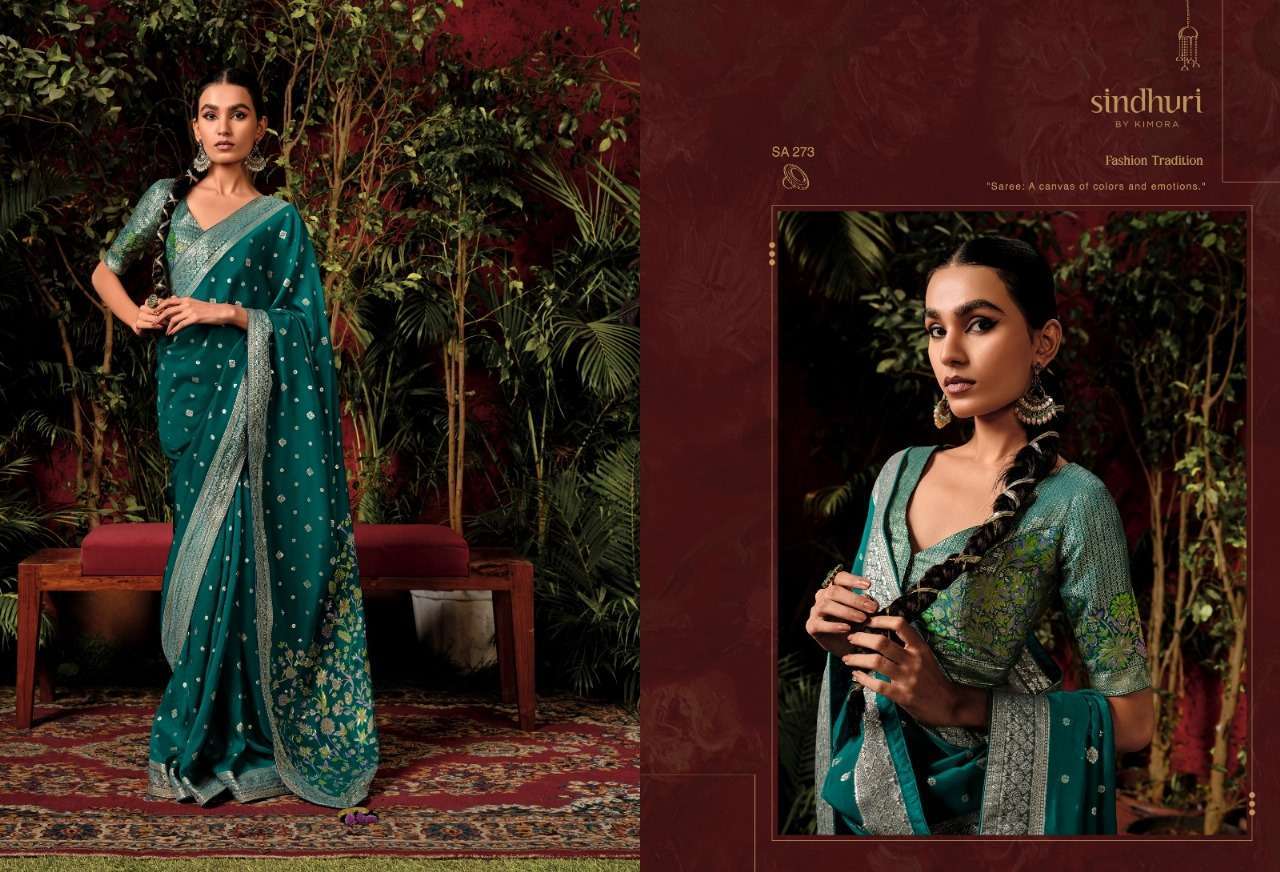Anokhi x Asiana by kimora Silk saree collection manufacturer surat 