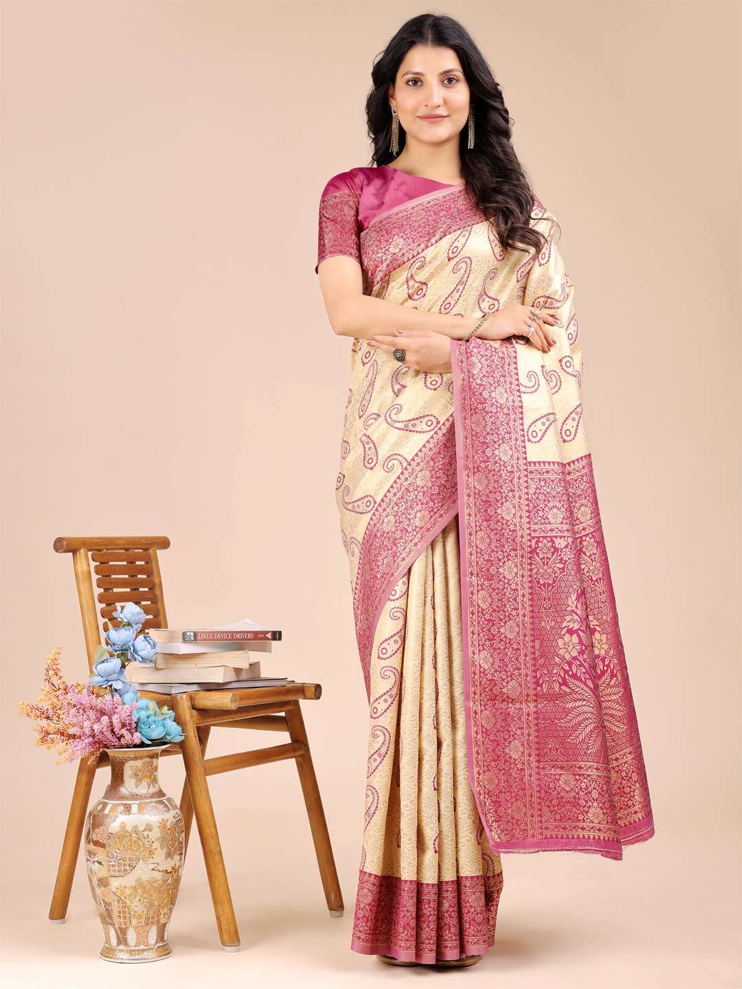 AURA SILKS by ASTITA  Banarasi silk saree collection manufacturer surat 