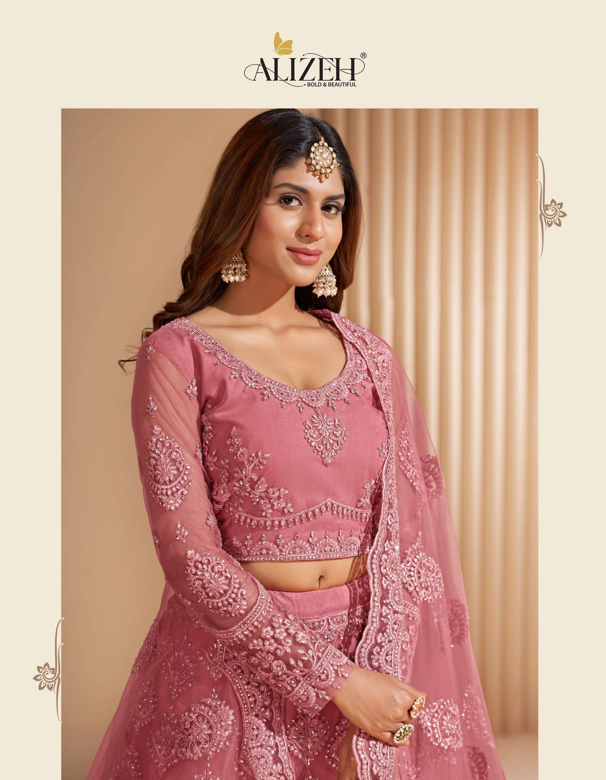 BRIDAL HERITAGE COLOR SPLASH Lehenga choli collection manufacturer surat 