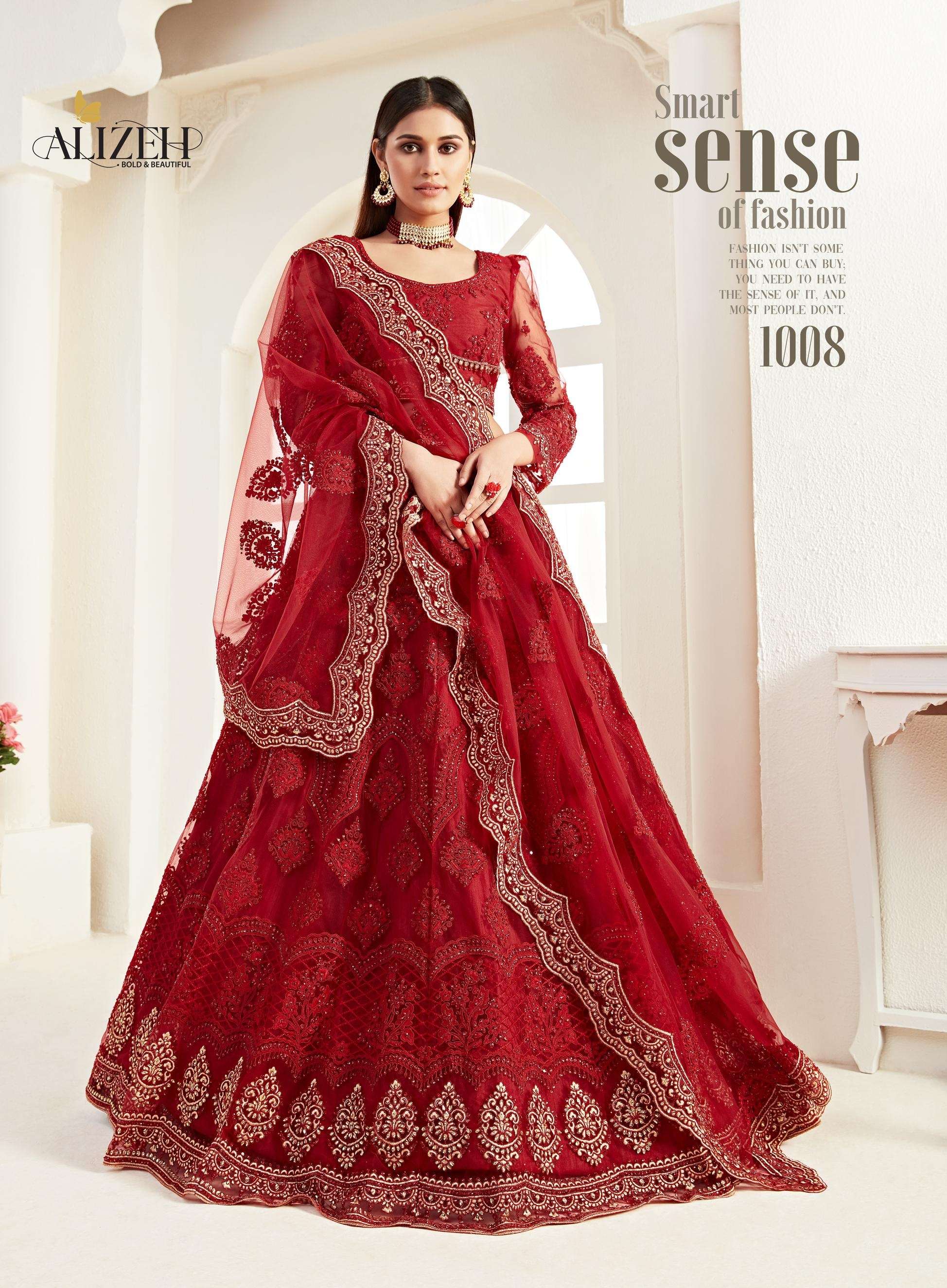 BRIDAL HERITAGE COLOUR SAGA VOL 2 By ALIZEH OFFICIAL lehenga choli collection manufacturer surat 