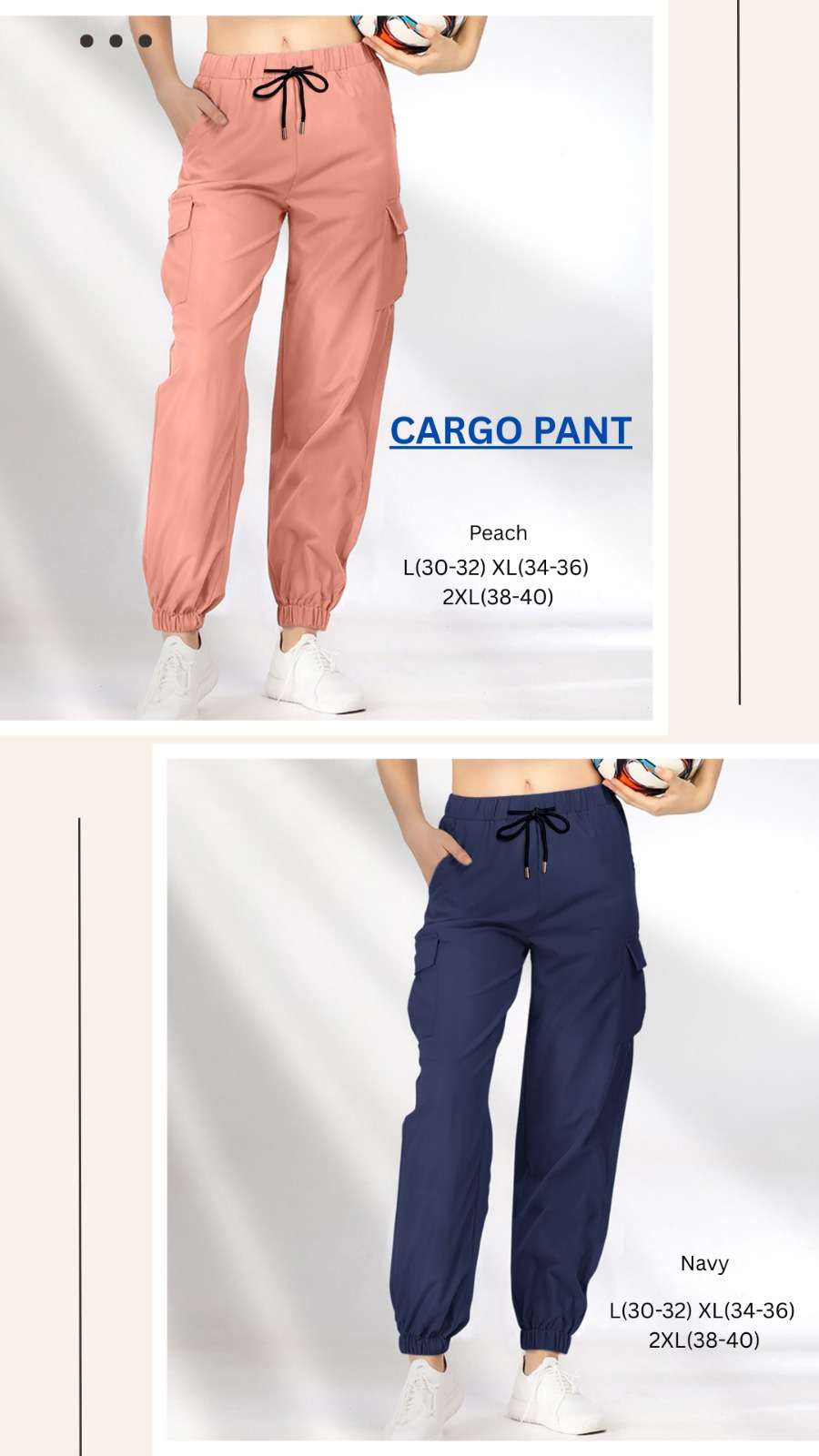 CARGO PANT Imported Soft Stretchable pant collection manufacturer surat 