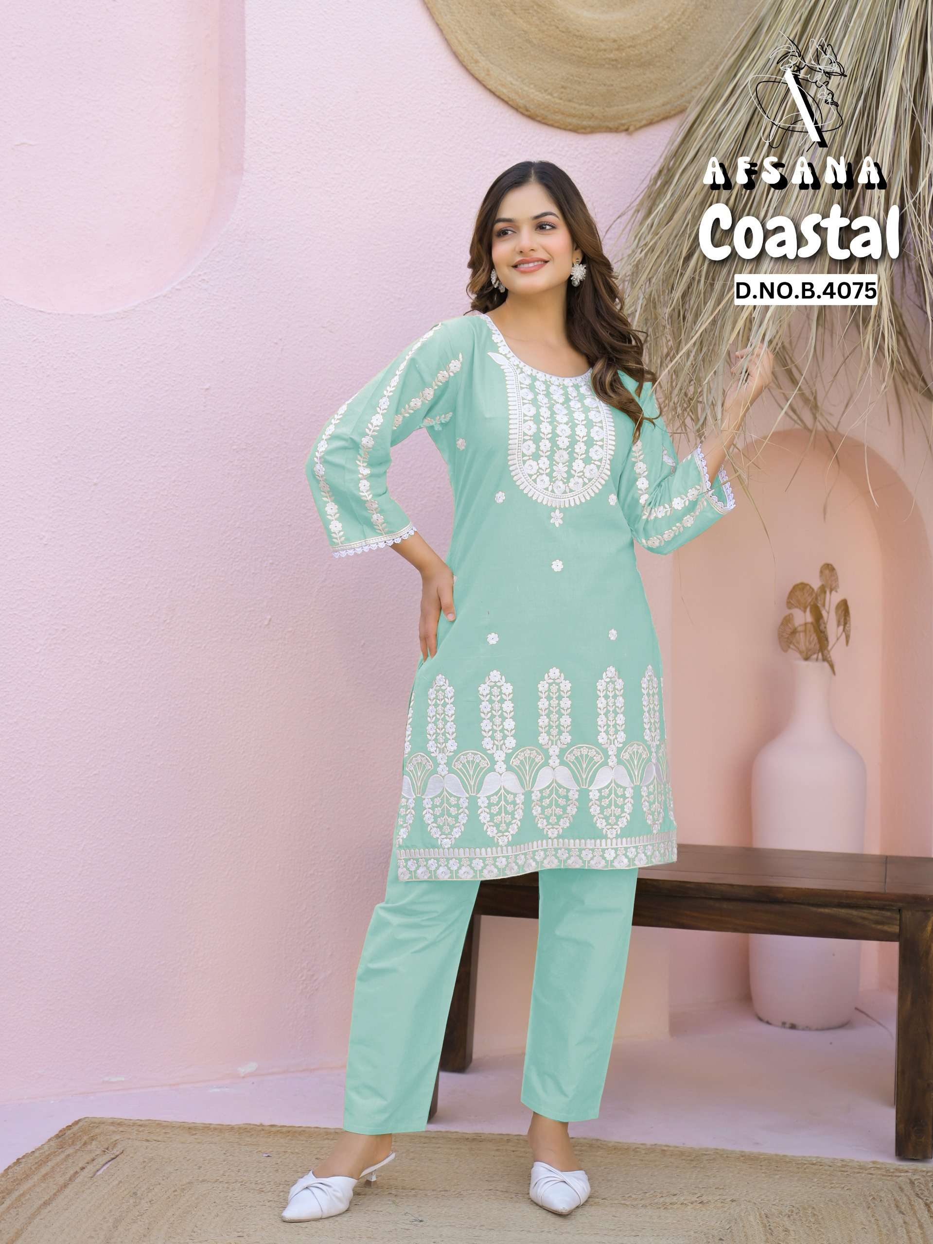 COASTAL by AFSANA Cotton kurti collection manufacturer surat 