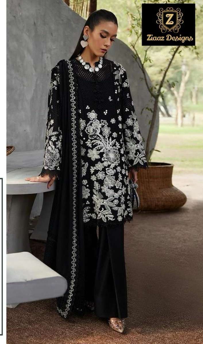 Code 575 by Ziaaz Design Rayon suit collection manufacturer surat 